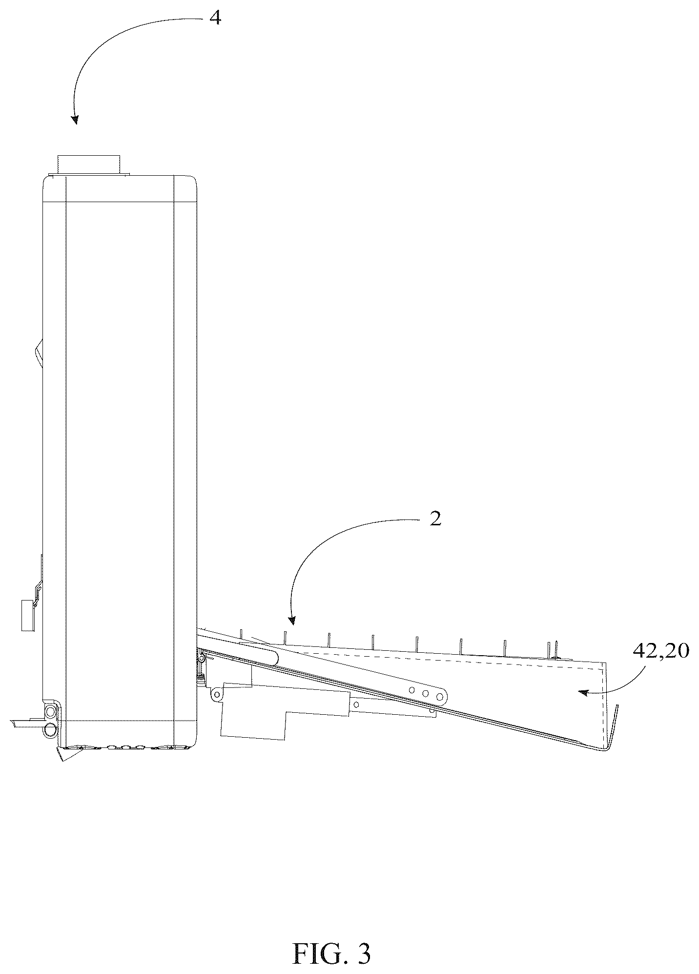 Patent US12564173 Figure 3 – Automated self-cleaning litter box