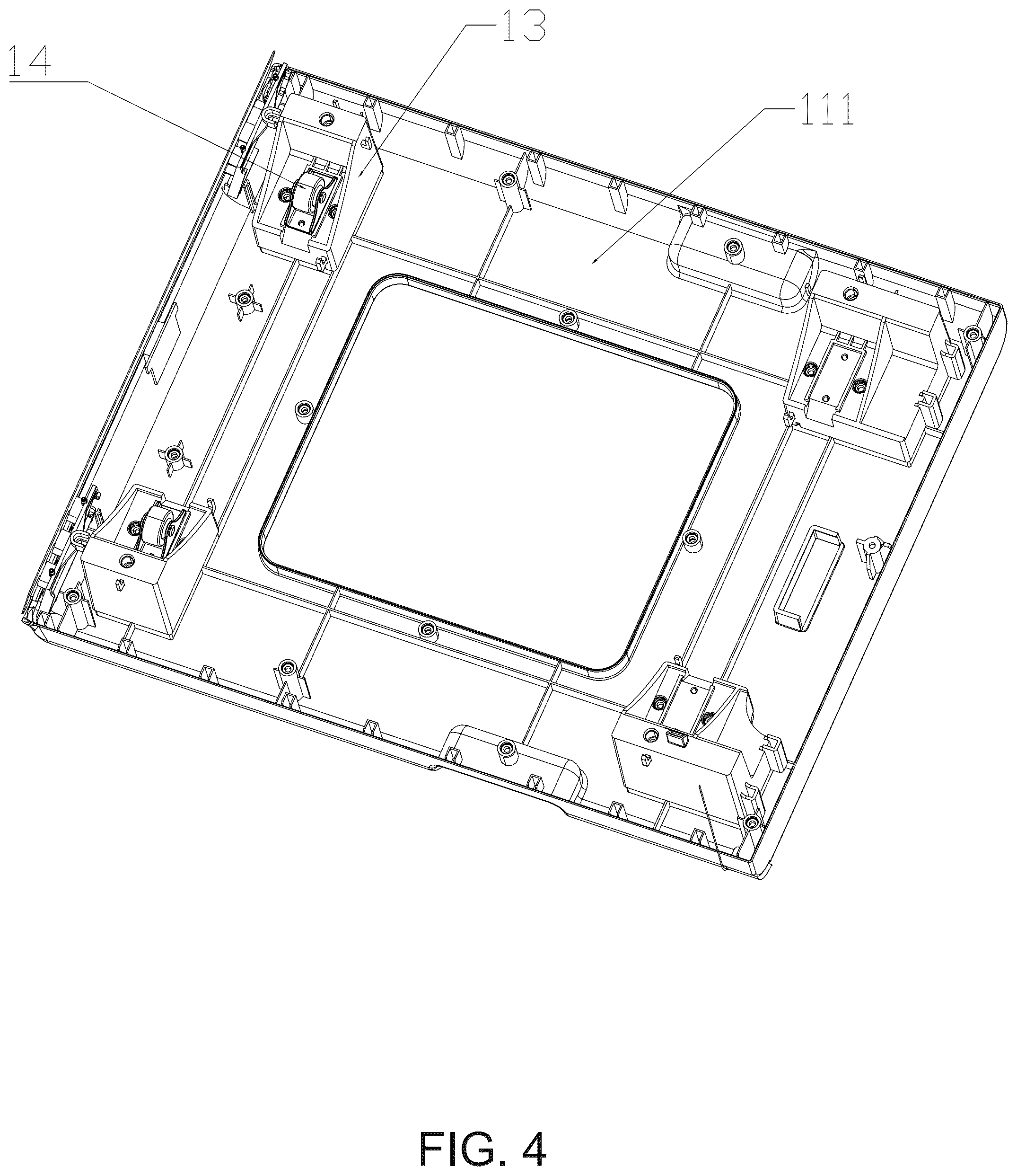 Patent US12564174 Figure 4 – Automatic cat litter box