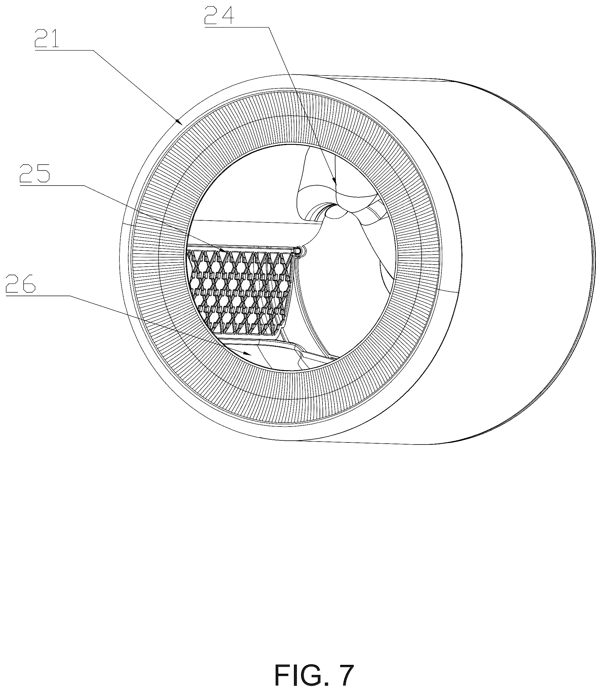 Patent US12564174 Figure 7 – Automatic cat litter box