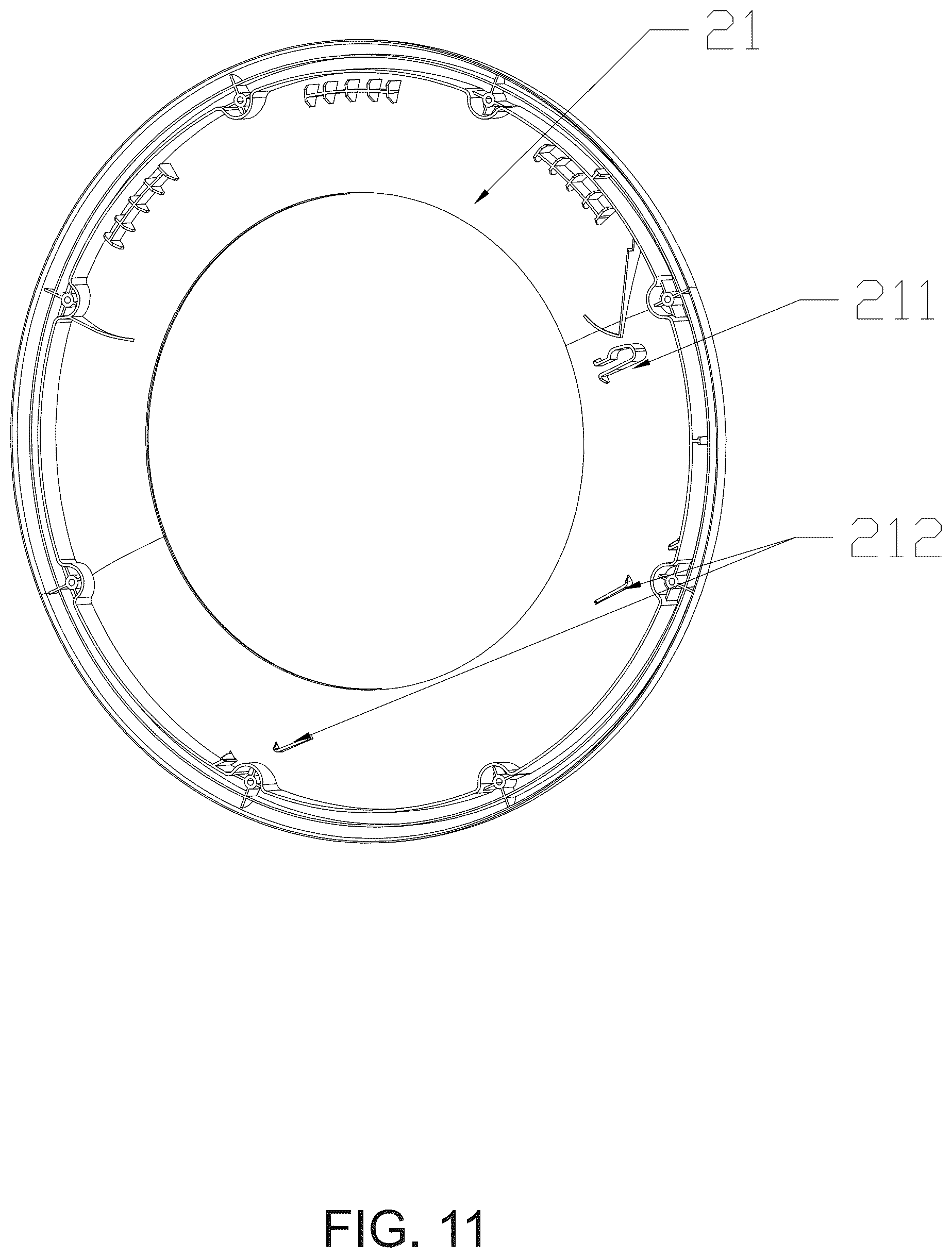Patent US12564174 Figure 11 – Automatic cat litter box