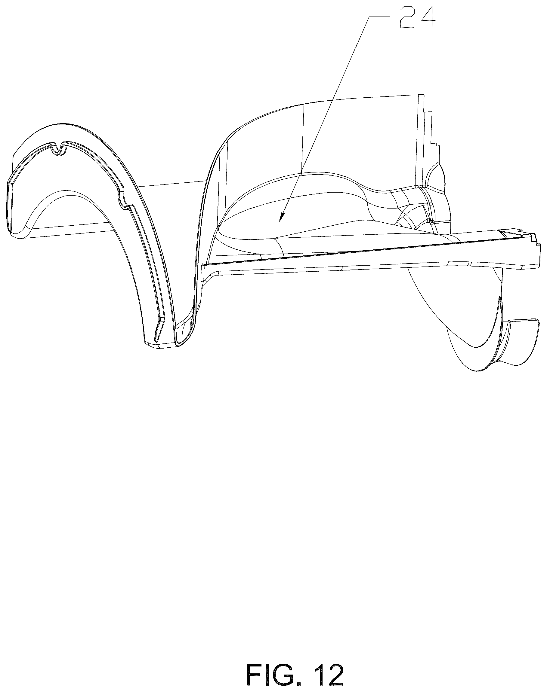 Patent US12564174 Figure 12 – Automatic cat litter box