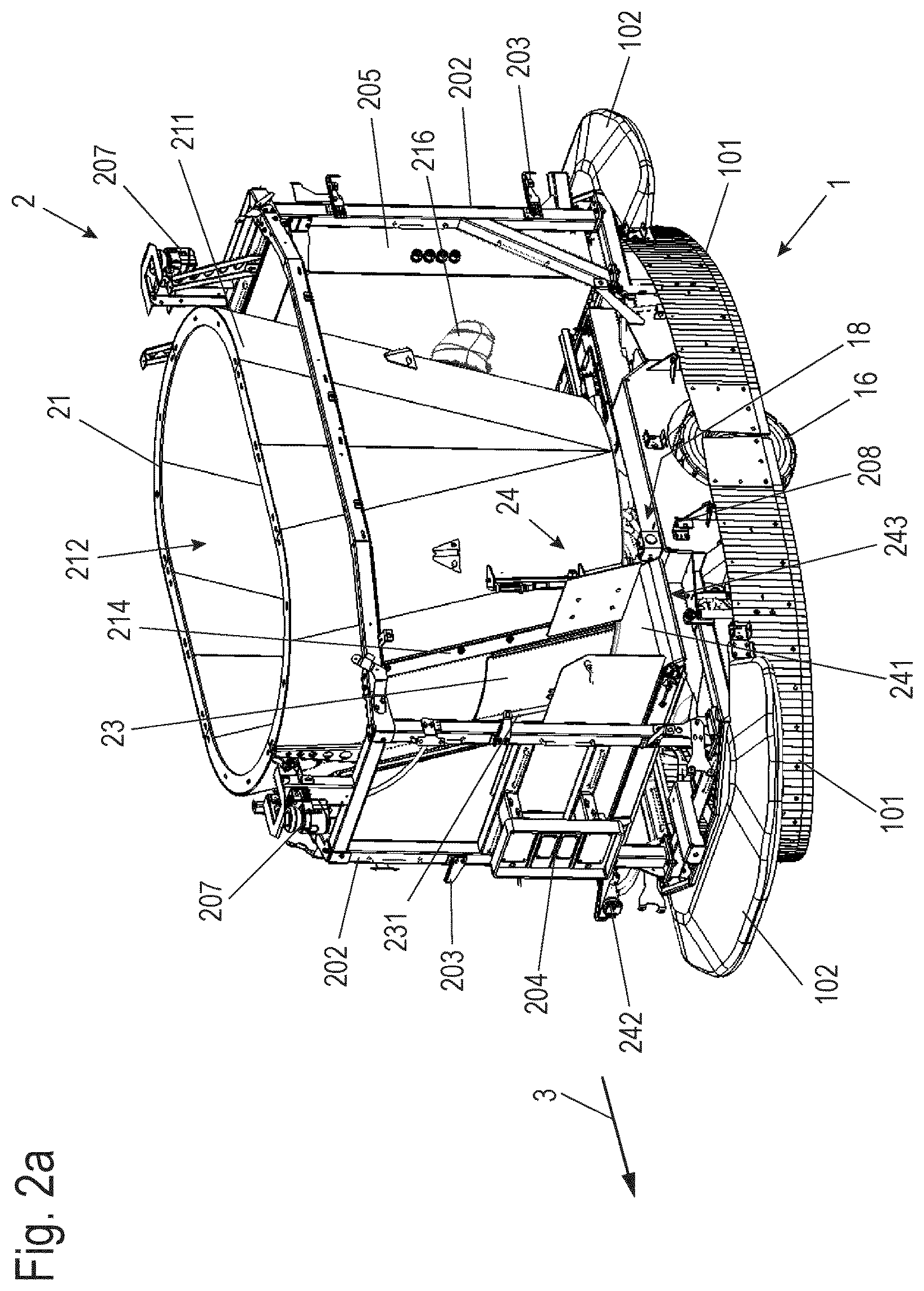 Patent US12564175 Figure 3 – Driving robot for agricultural tasks