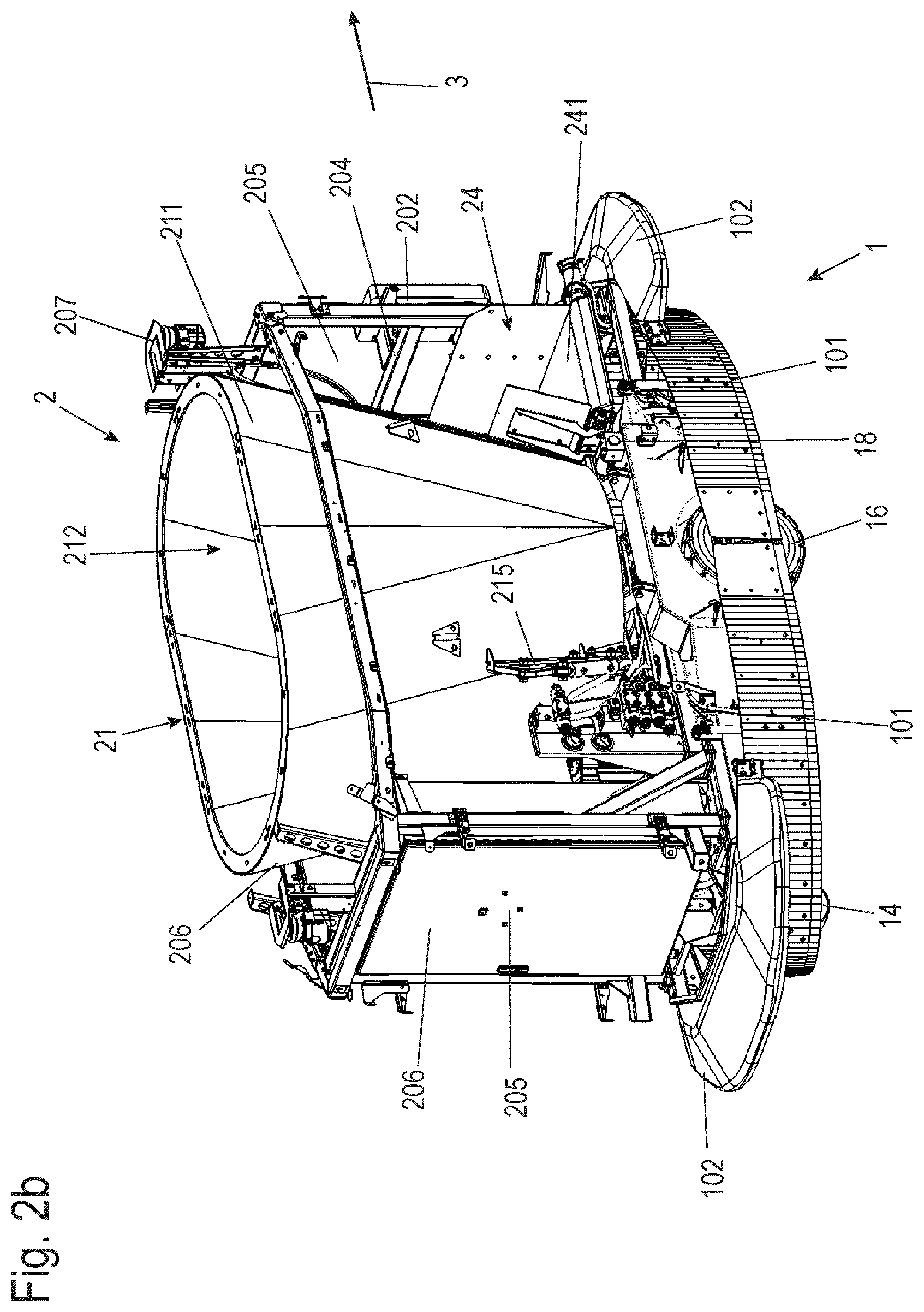 Patent US12564175 Figure 4 – Driving robot for agricultural tasks