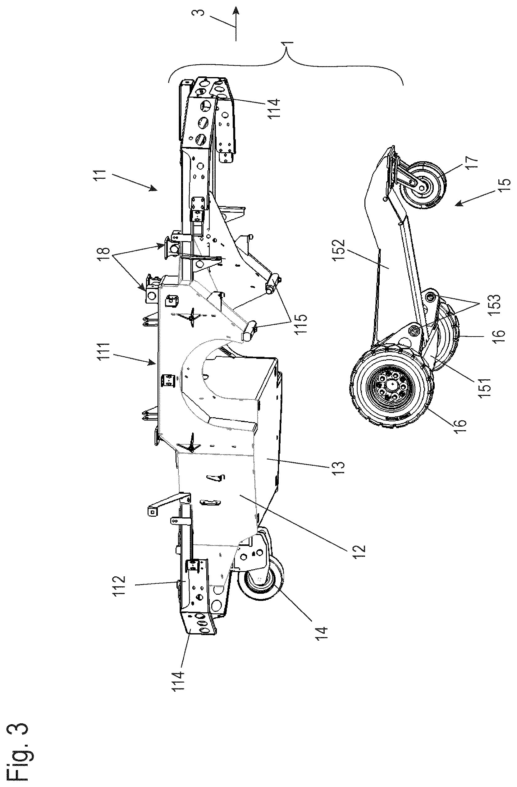 Patent US12564175 Figure 9 – Driving robot for agricultural tasks