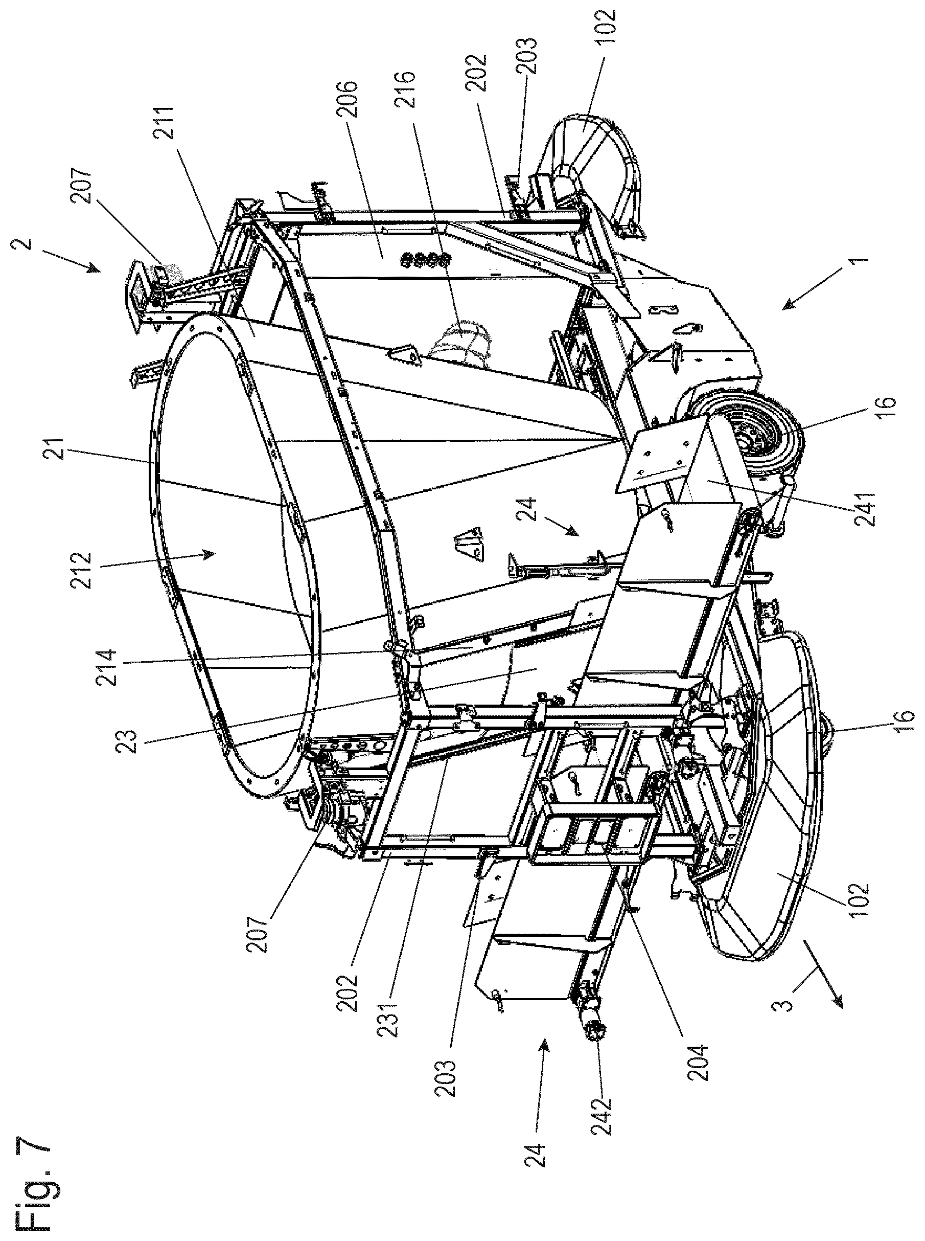 Patent US12564175 Figure 15 – Driving robot for agricultural tasks
