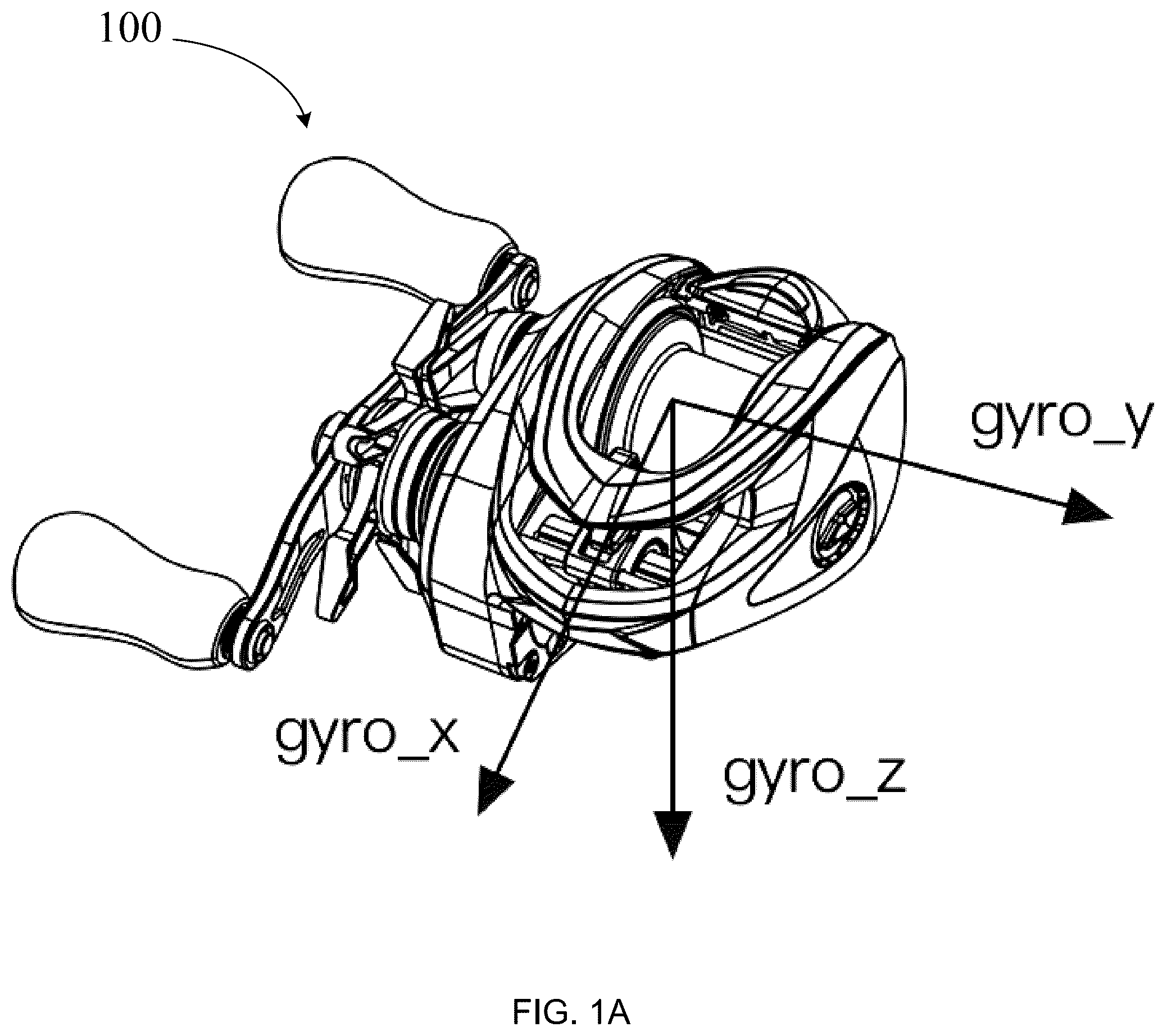 Patent US12564180 Figure 1 – Intelligent fishing reel
