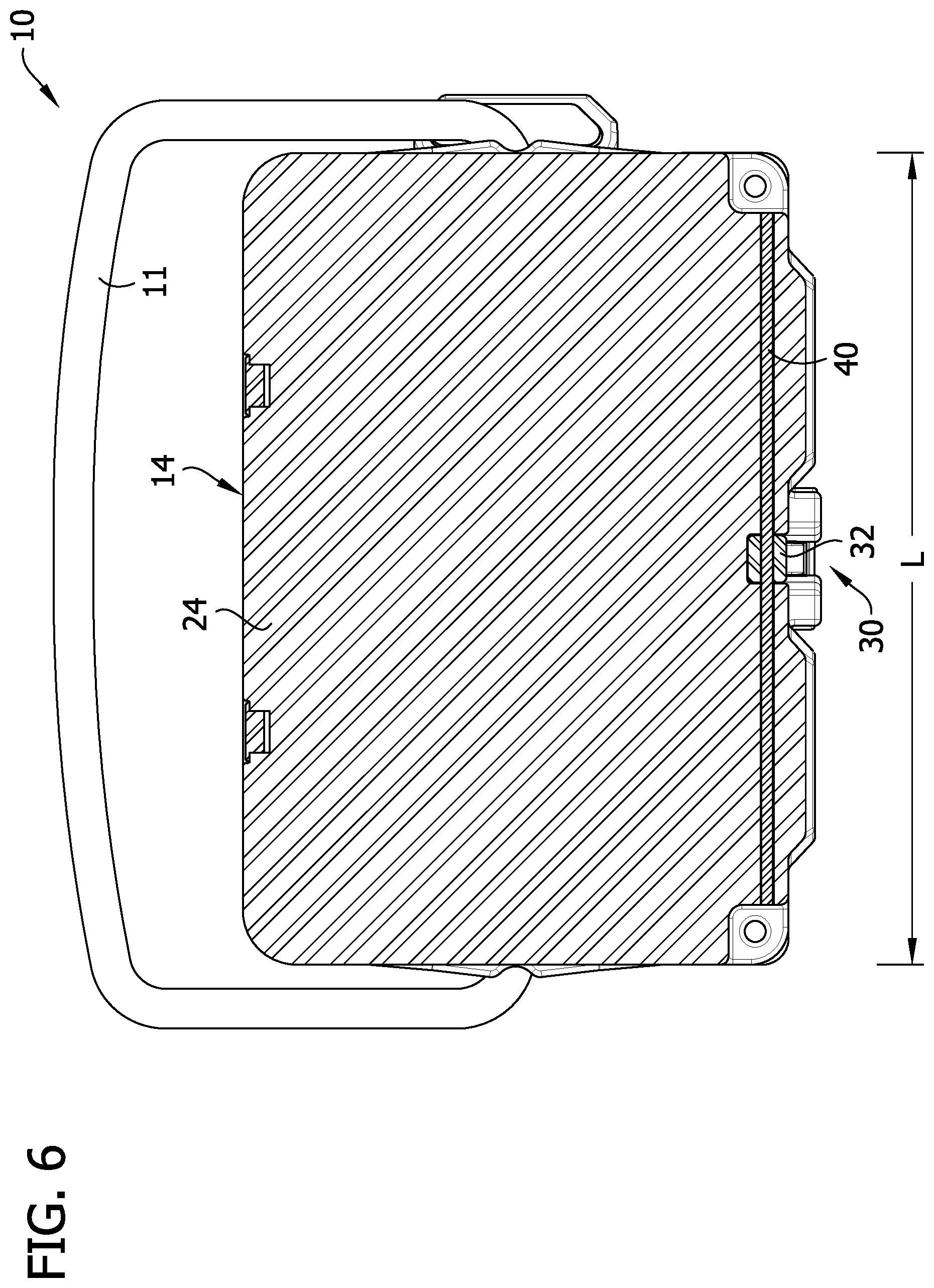 Patent US12564181 Figure 6 – Container for aquatic live bait with detachable air pump unit
