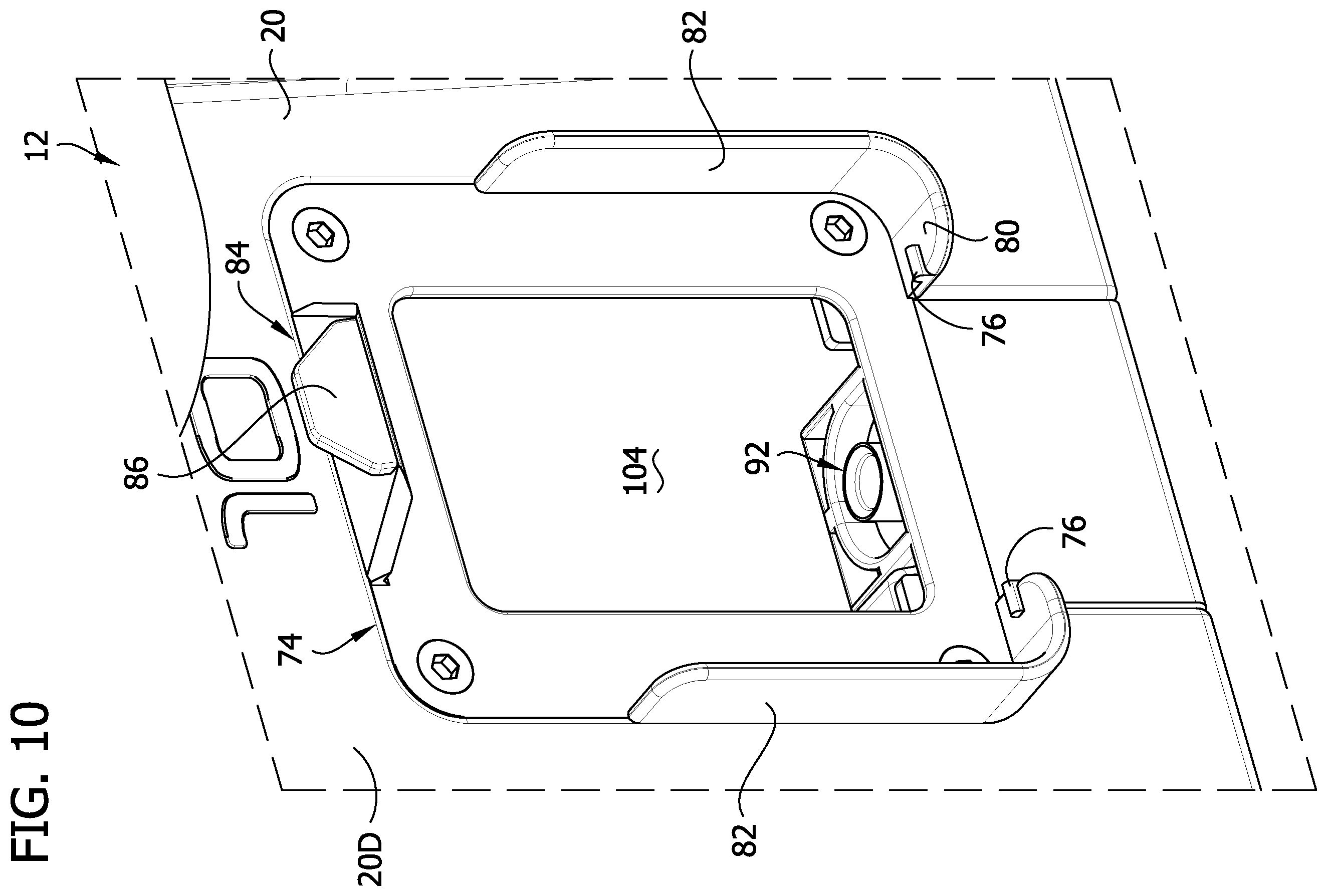 Patent US12564181 Figure 10 – Container for aquatic live bait with detachable air pump unit