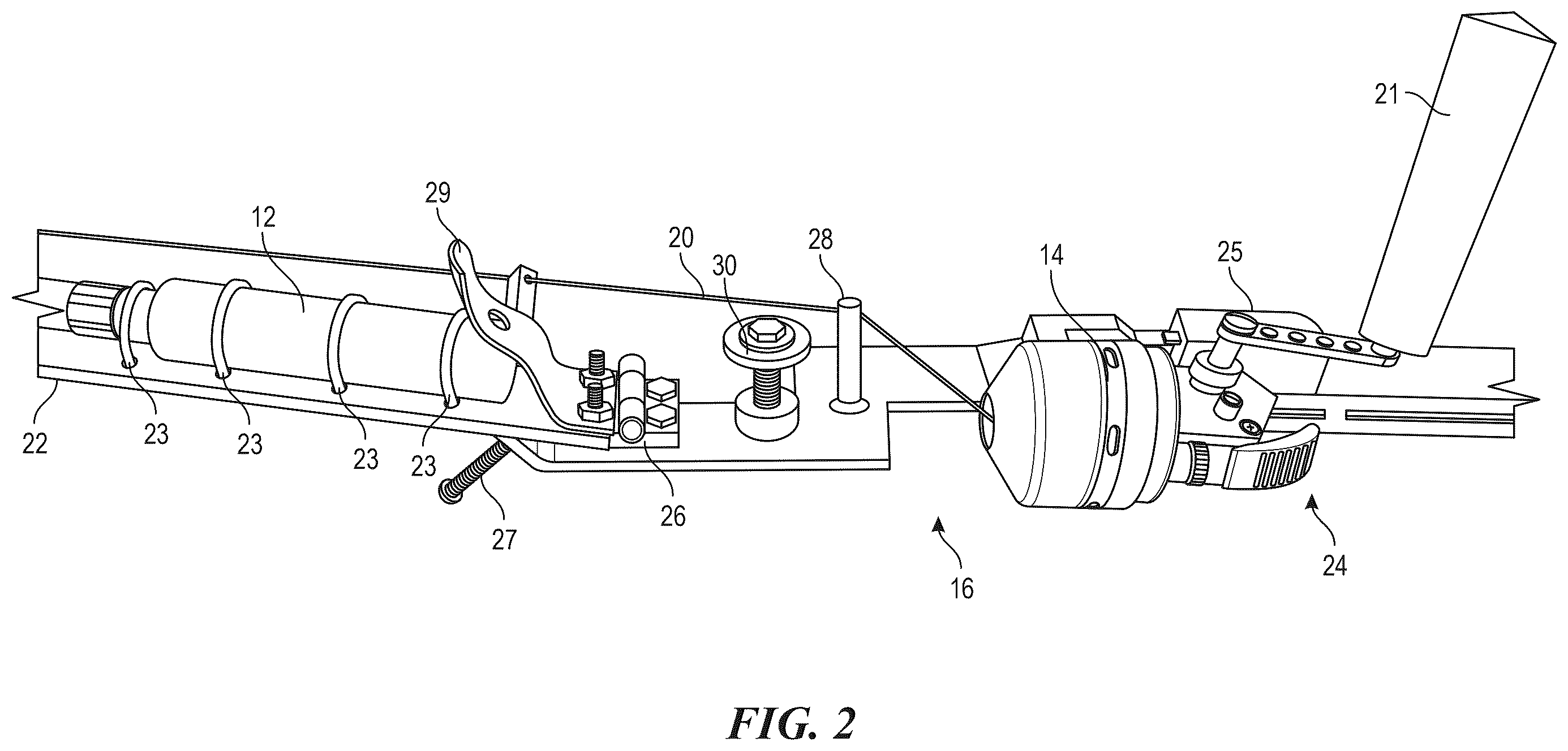 Patent US12564182 Figure 2 – Adaptive device for fishing