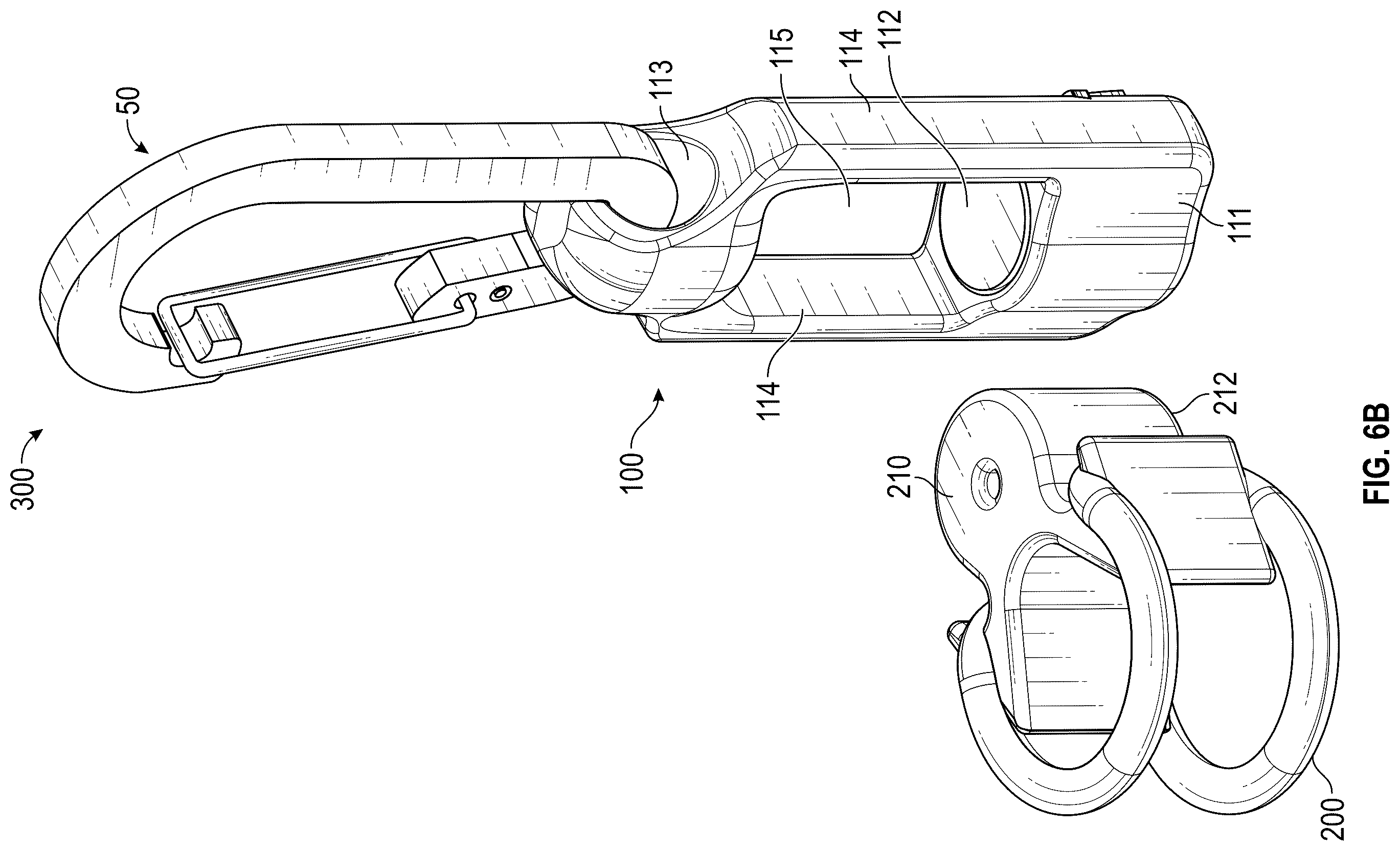 Patent US12564183 Figure 8 – Fishing rod capture device