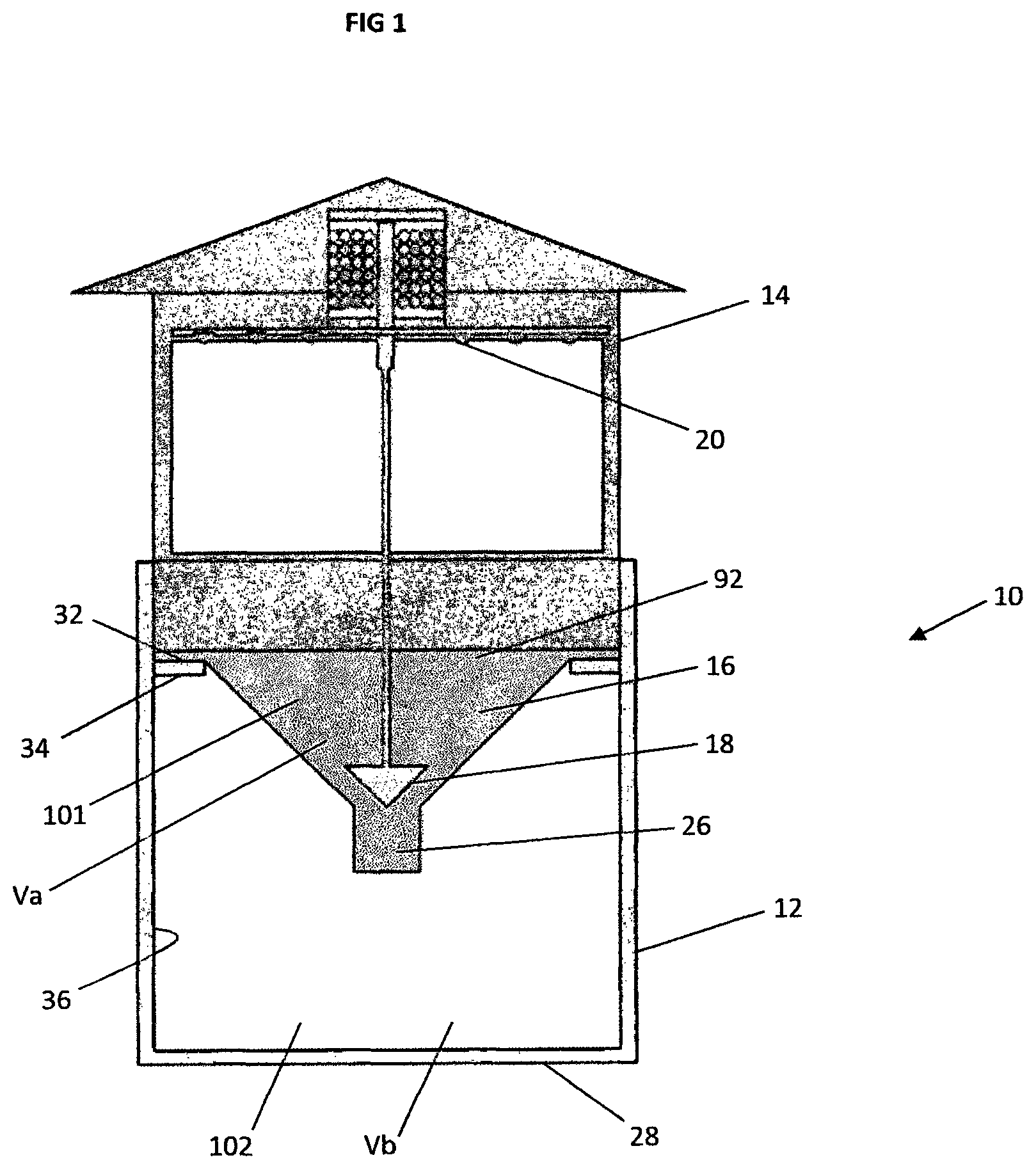 Patent US12564184 Figure 1 – Ovitrap and method of controlling vector born disease