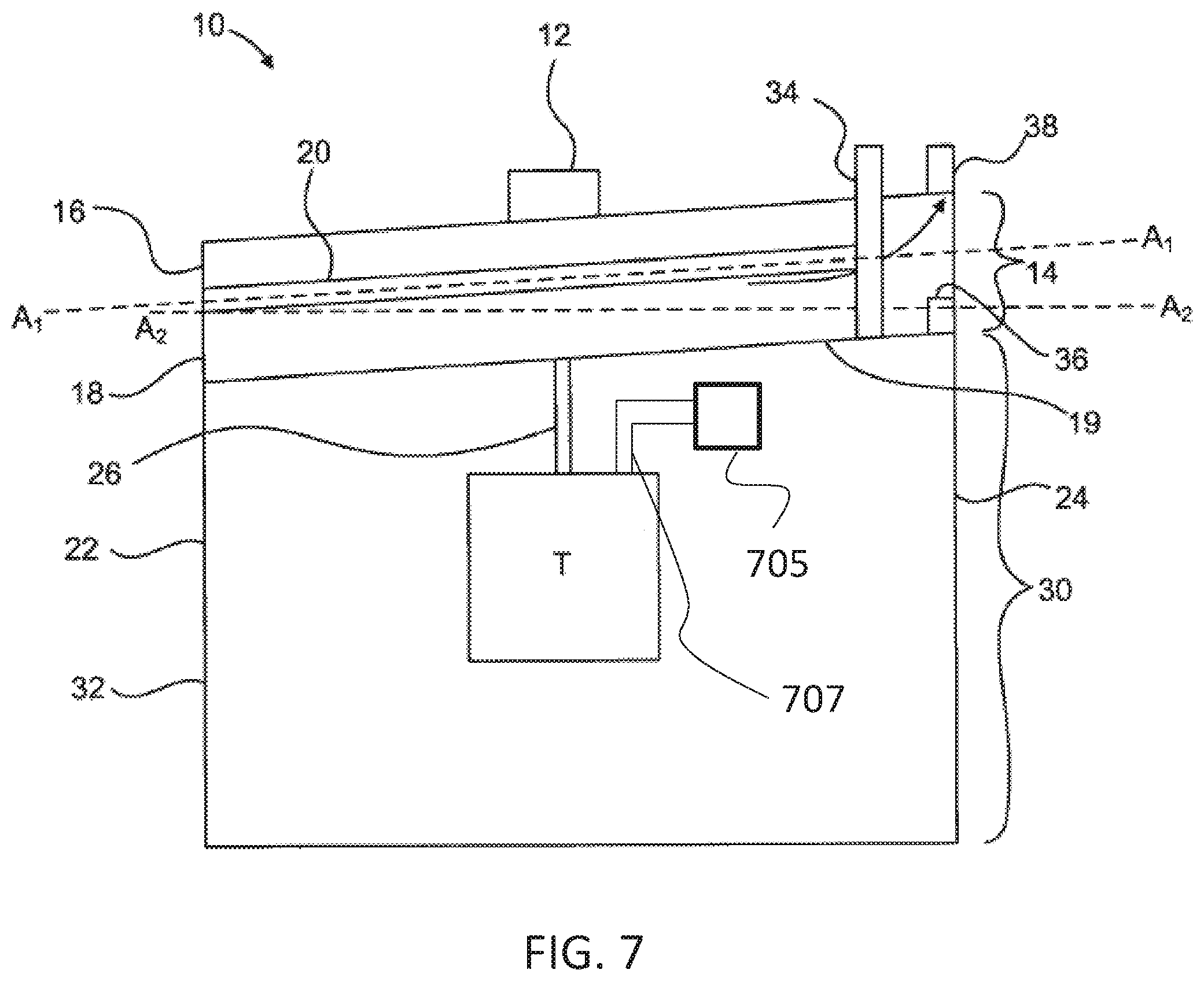 Patent US12564187 Figure 7 – Apparatus for tissue transport and preservation