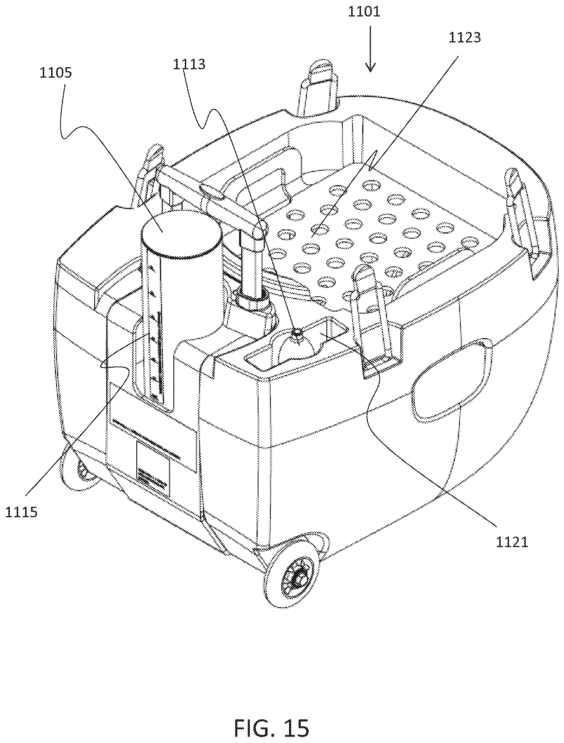 Patent US12564187 Figure 15 – Apparatus for tissue transport and preservation