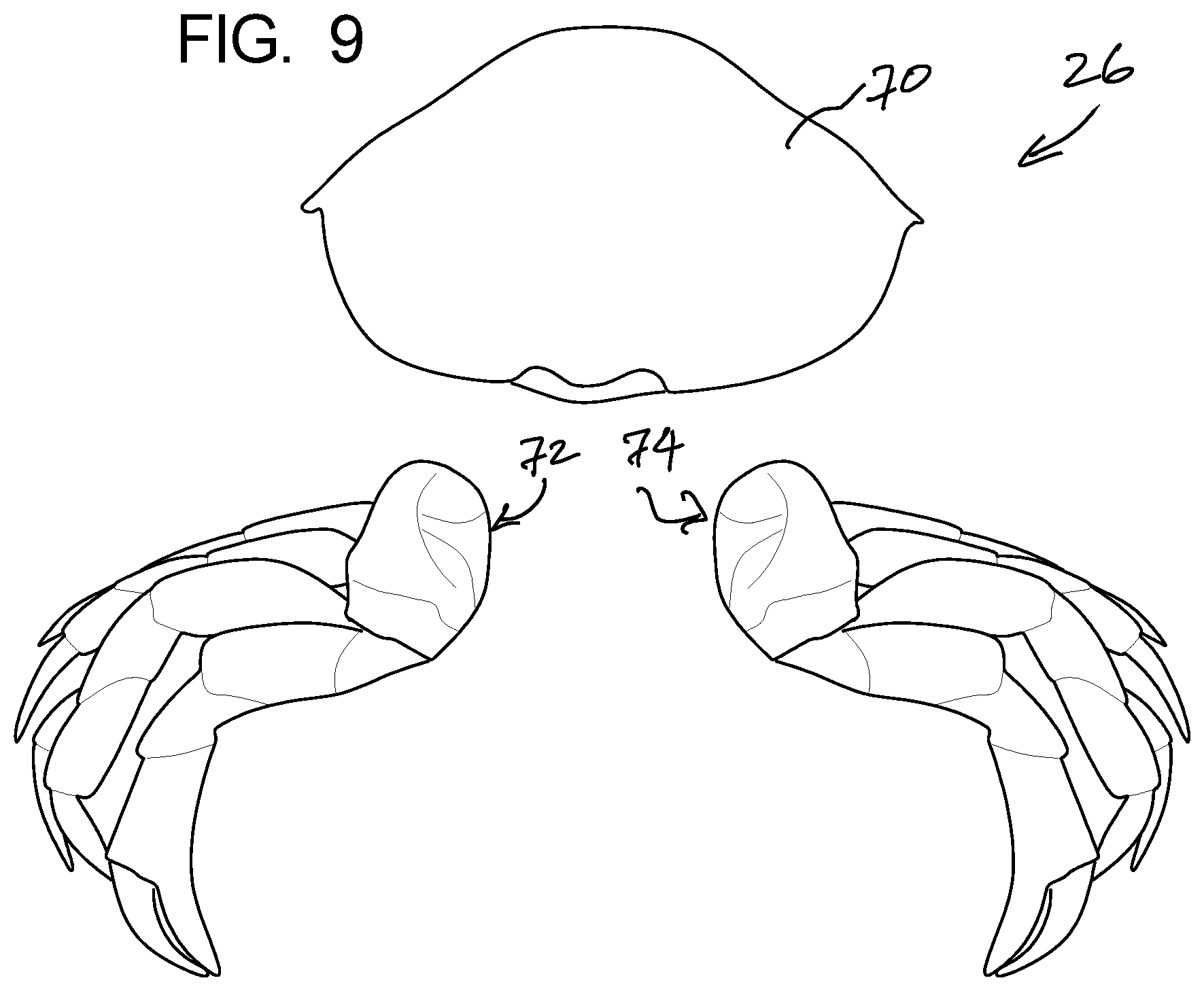 Patent US12564195 Figure 6 – Crab processing systems and methods