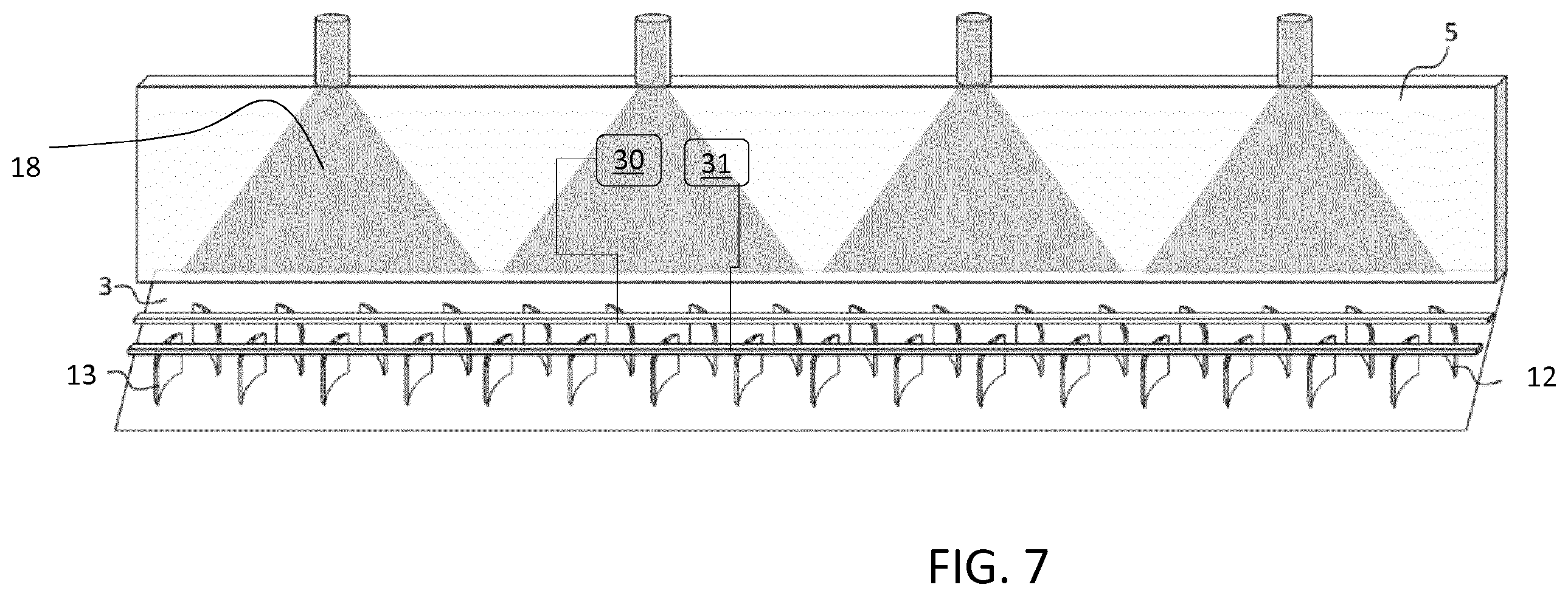 Patent US12564209 Figure 4 – Casting apparatus and method for the production of a cast sheet of a material containing alkaloids