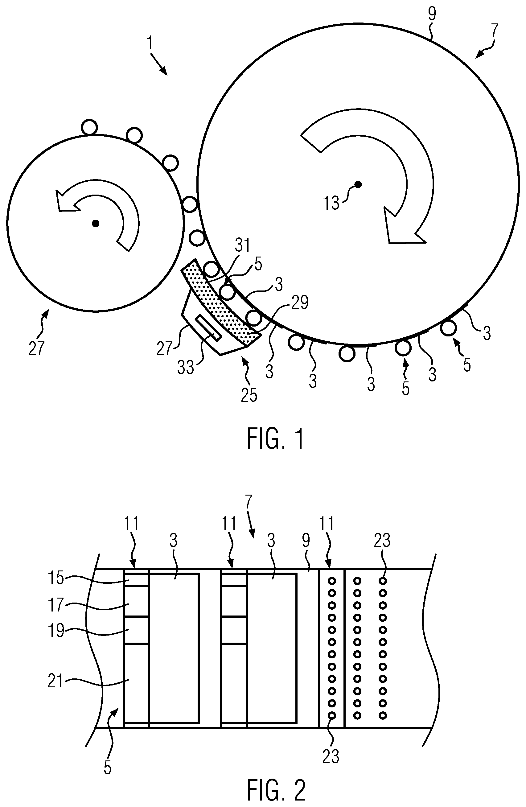 Patent US12564211 Figure 1 – Elastic contact element for wrapping a sheet around a group of segments