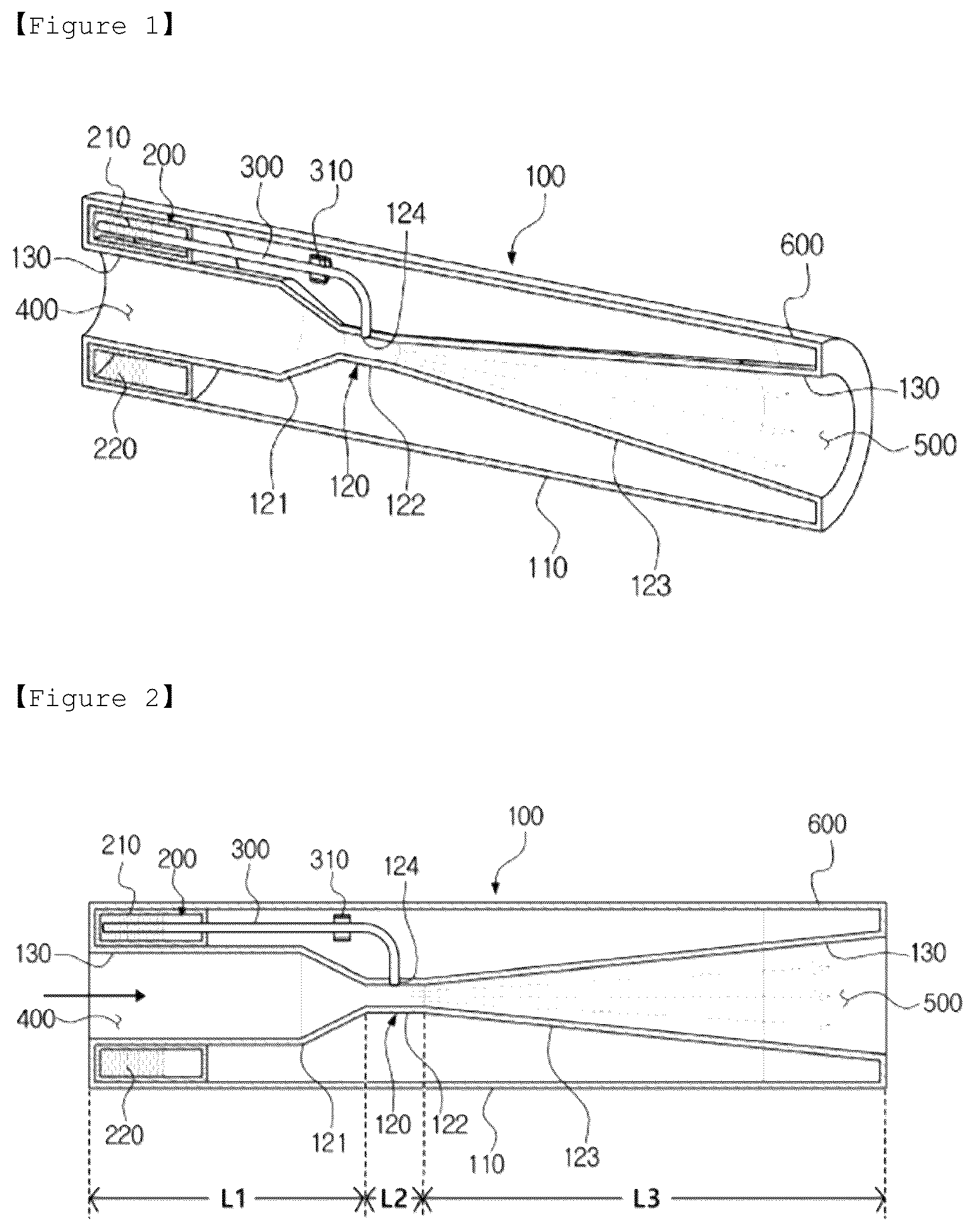 Patent US12564217 Figure 1 – Nicotine inhaler