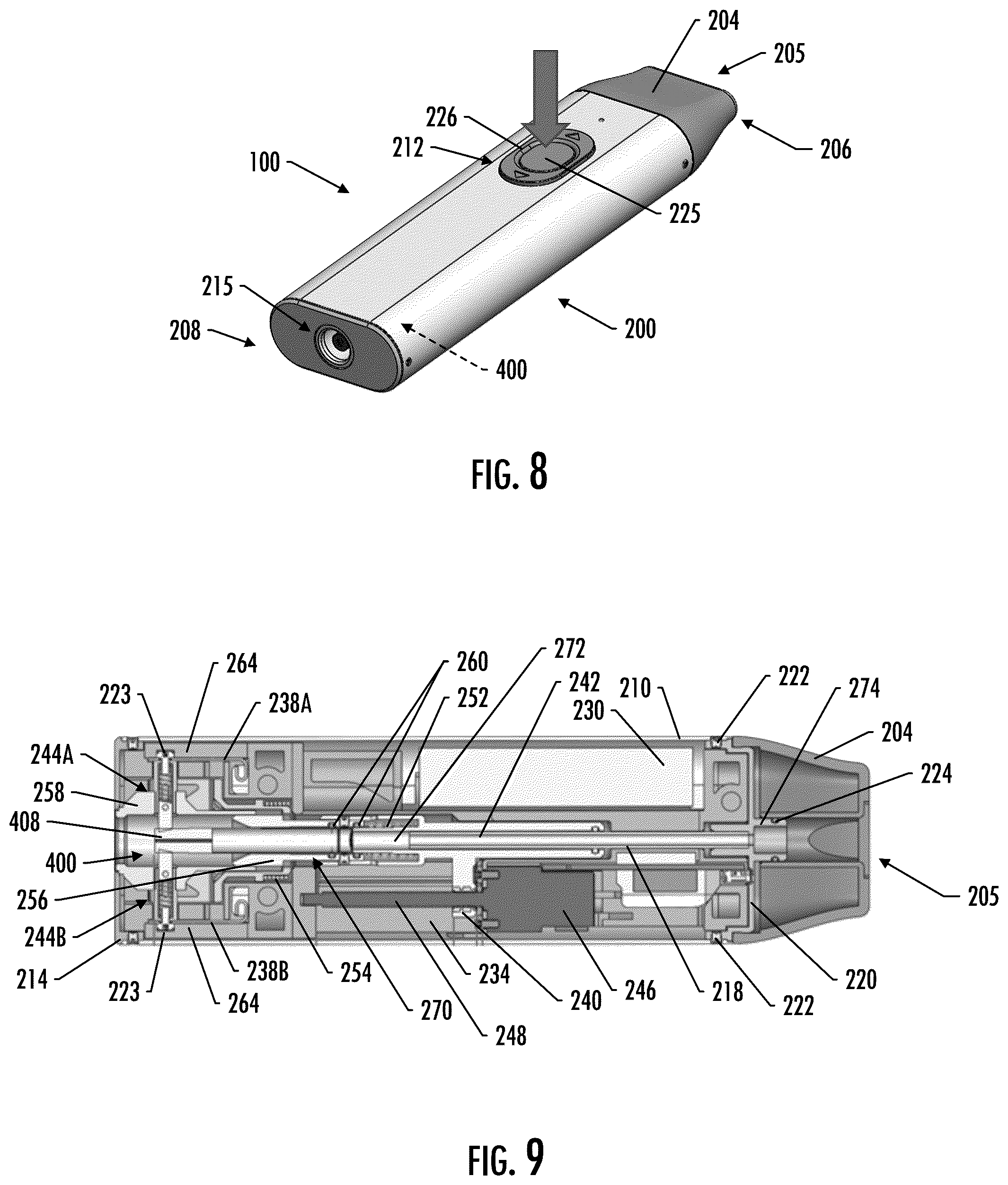 Patent US12564220 Figure 6 – Aerosol delivery device with automatic consumable loading and ejecting