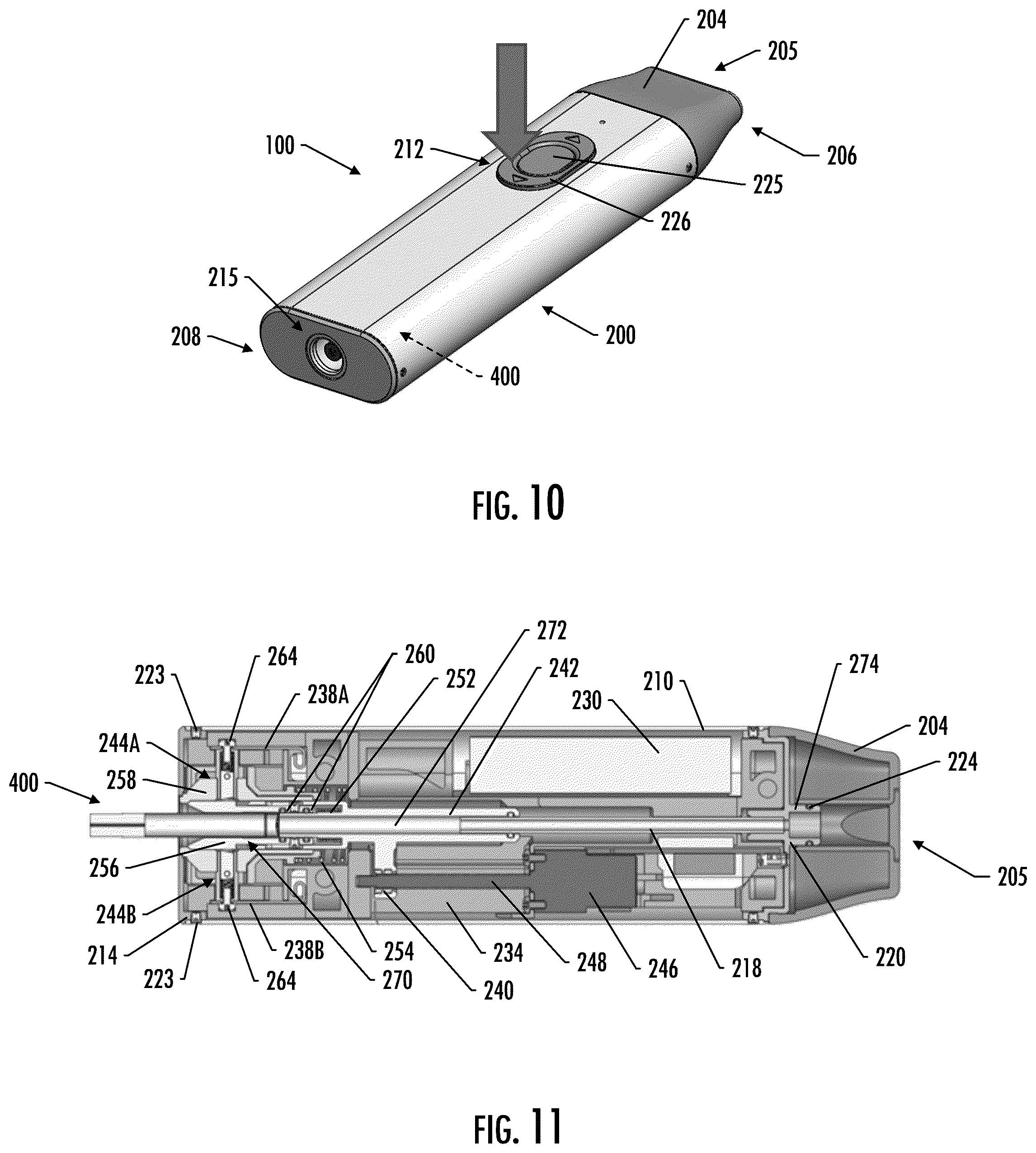 Patent US12564220 Figure 7 – Aerosol delivery device with automatic consumable loading and ejecting