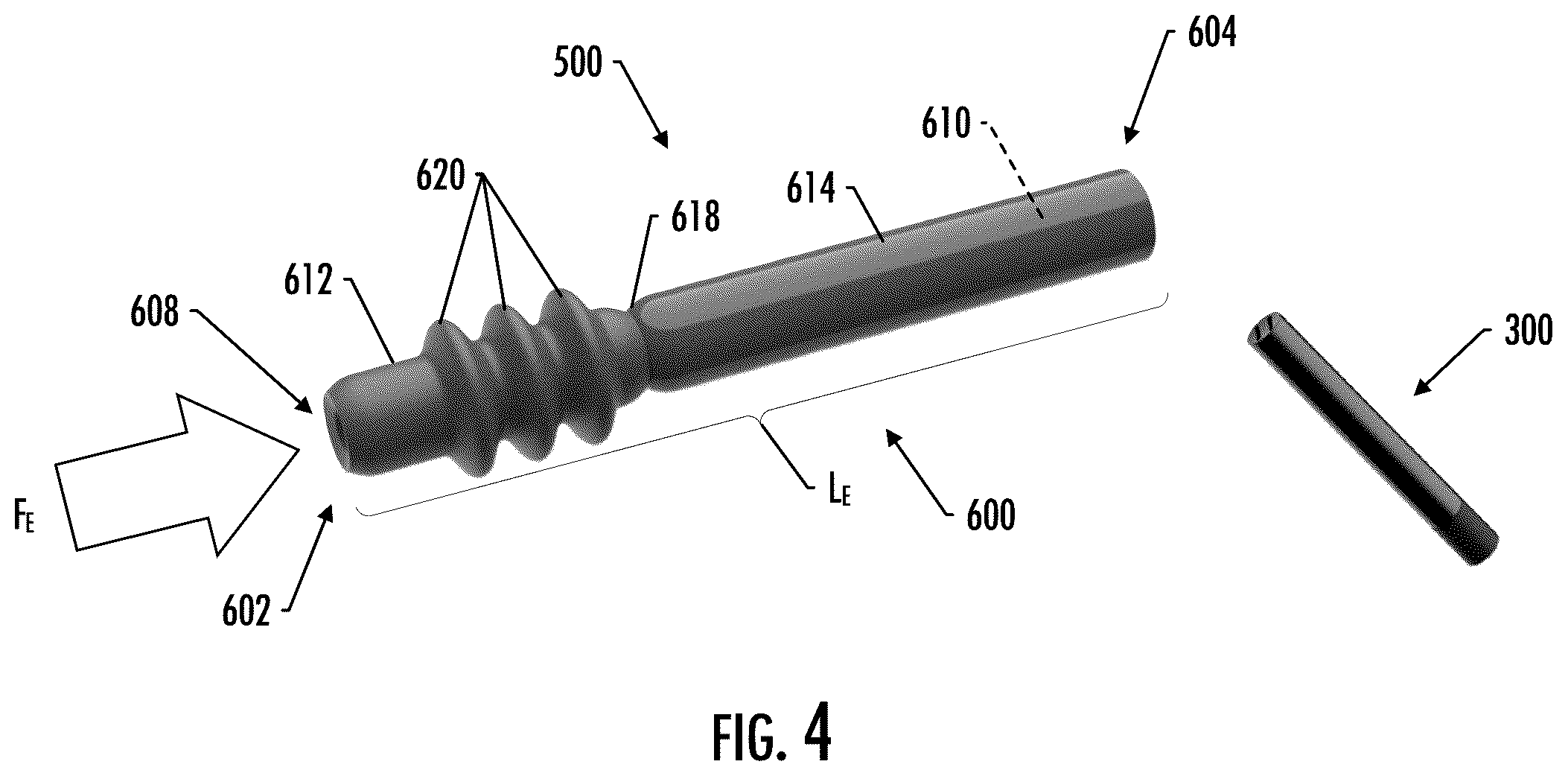 Patent US12564221 Figure 4 – Aerosol delivery device with deflectable or collapsible housing