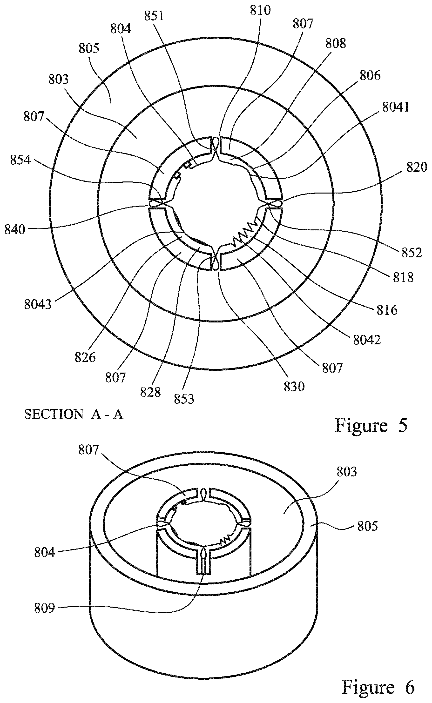 Patent US12564222 Figure 5 – Cartridge for use in an aerosol-generating system