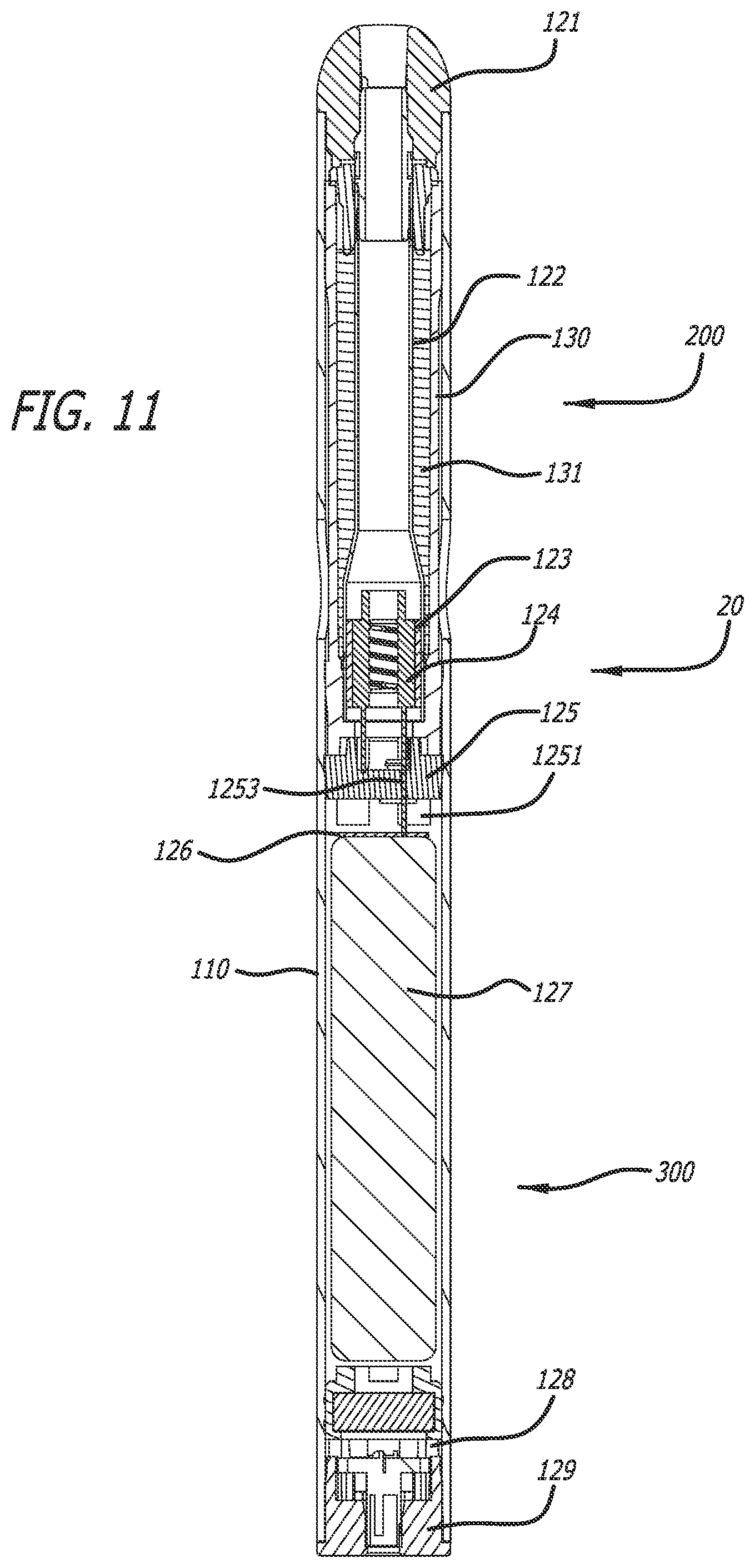 Patent US12564224 Figure 8 – Electronic cigarette atomization core