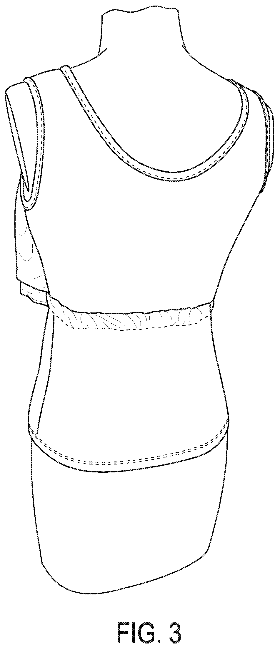 Patent US12564226 Figure 4 – Infant-nursing safety garment