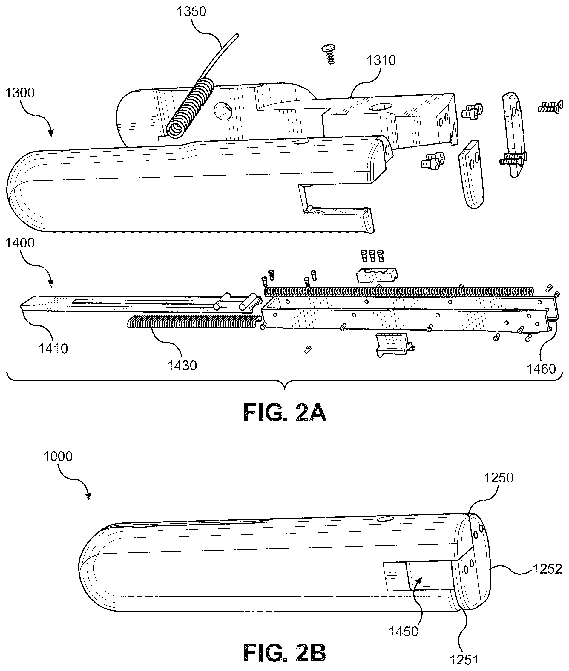 Patent US12564233 Figure 2 – Hair extensions stapler