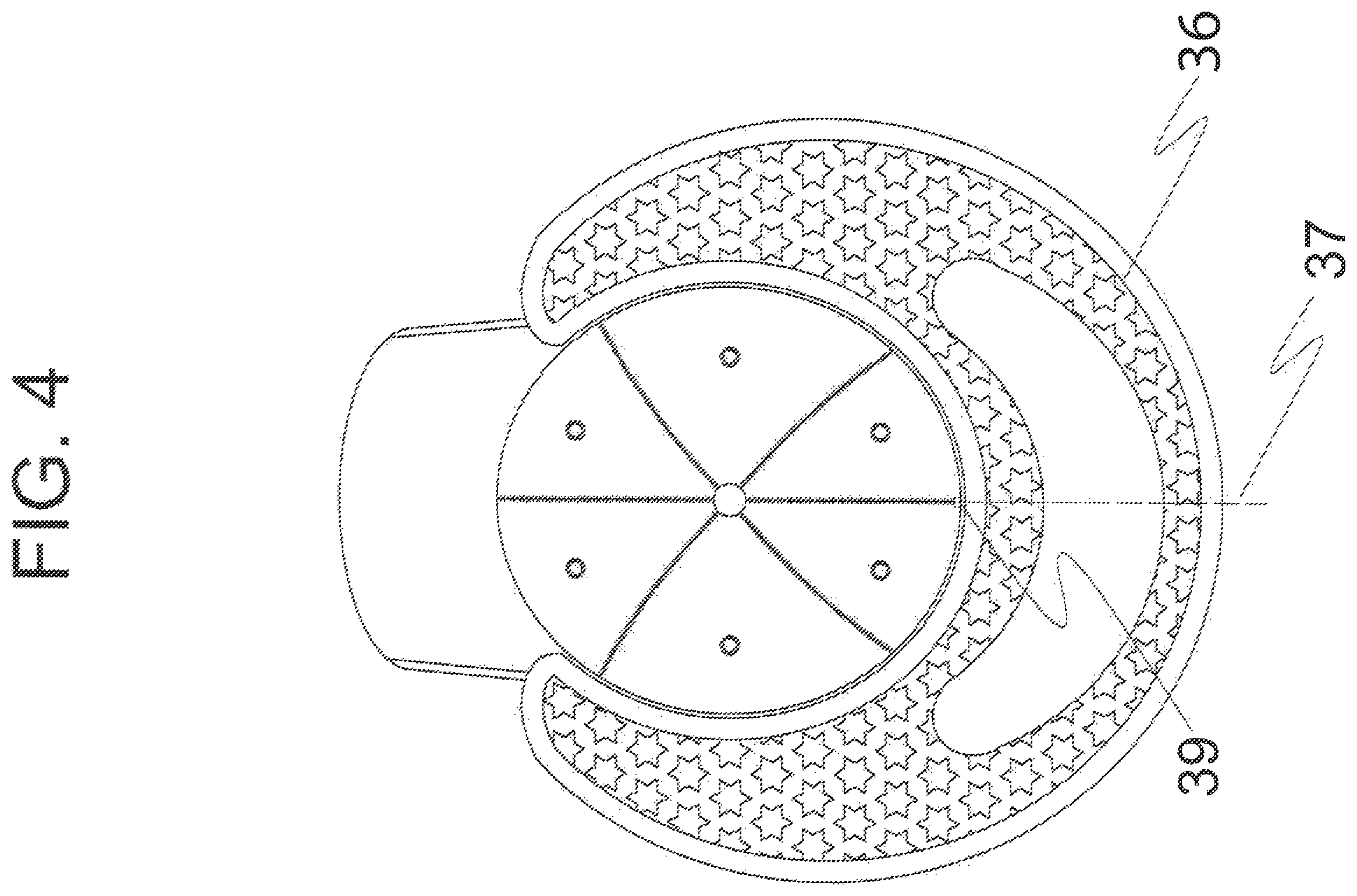Patent US12564234 Figure 8 – Sun shield