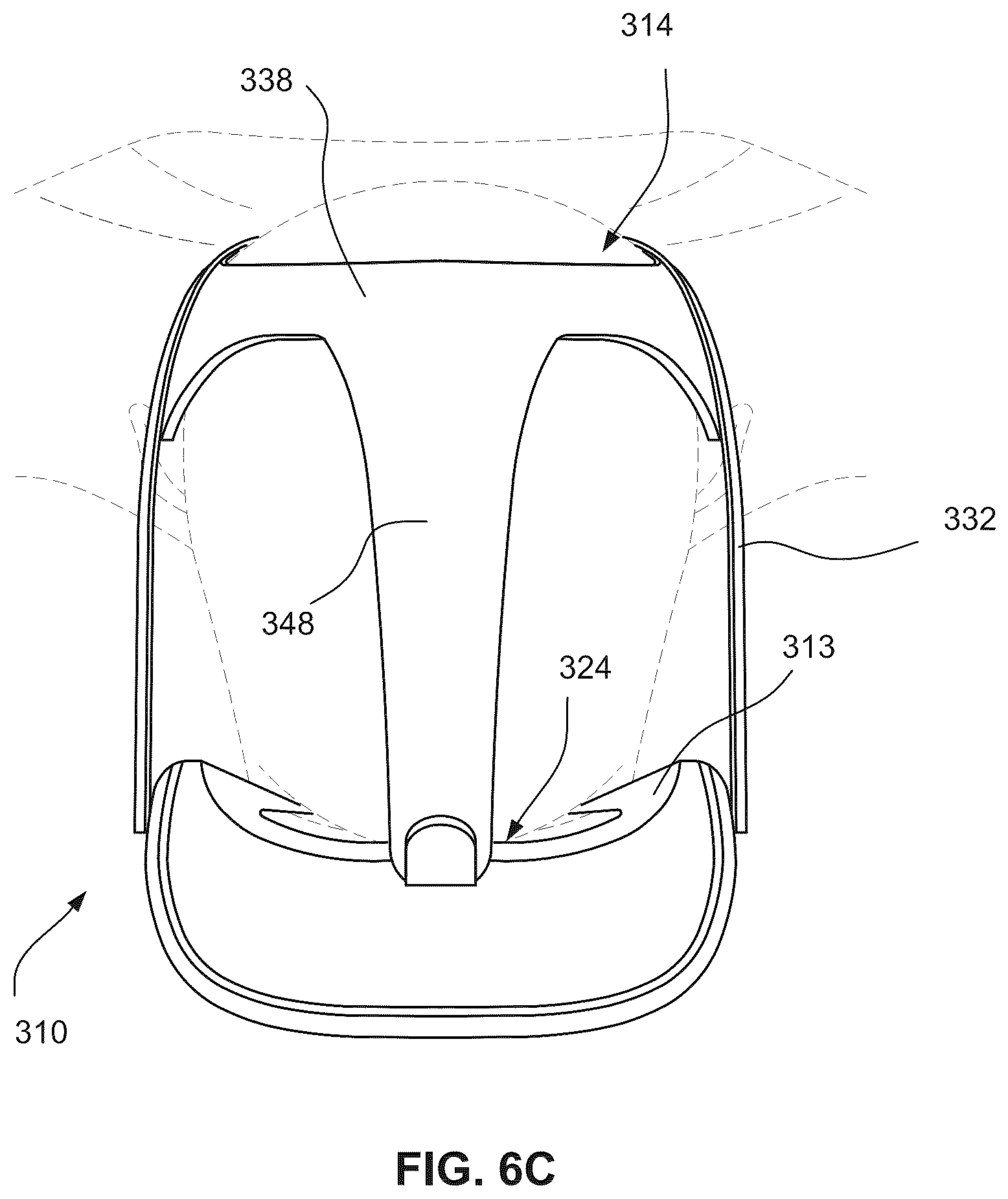 Patent US12564236 Figure 16 – Positioning and stabilising structure and system incorporating same