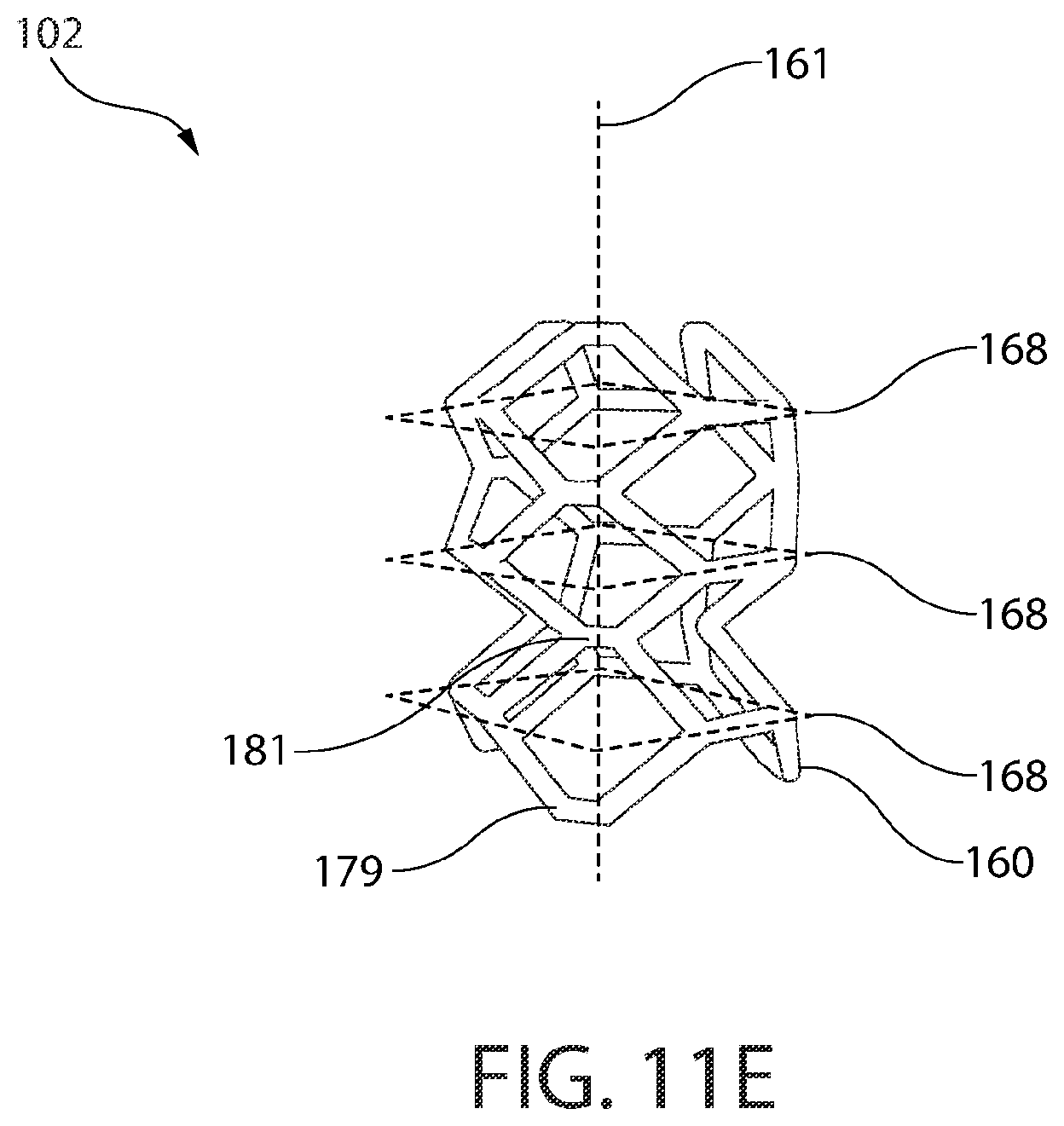 Patent US12564237 Figure 15 – Lattice structure for impact attenuation