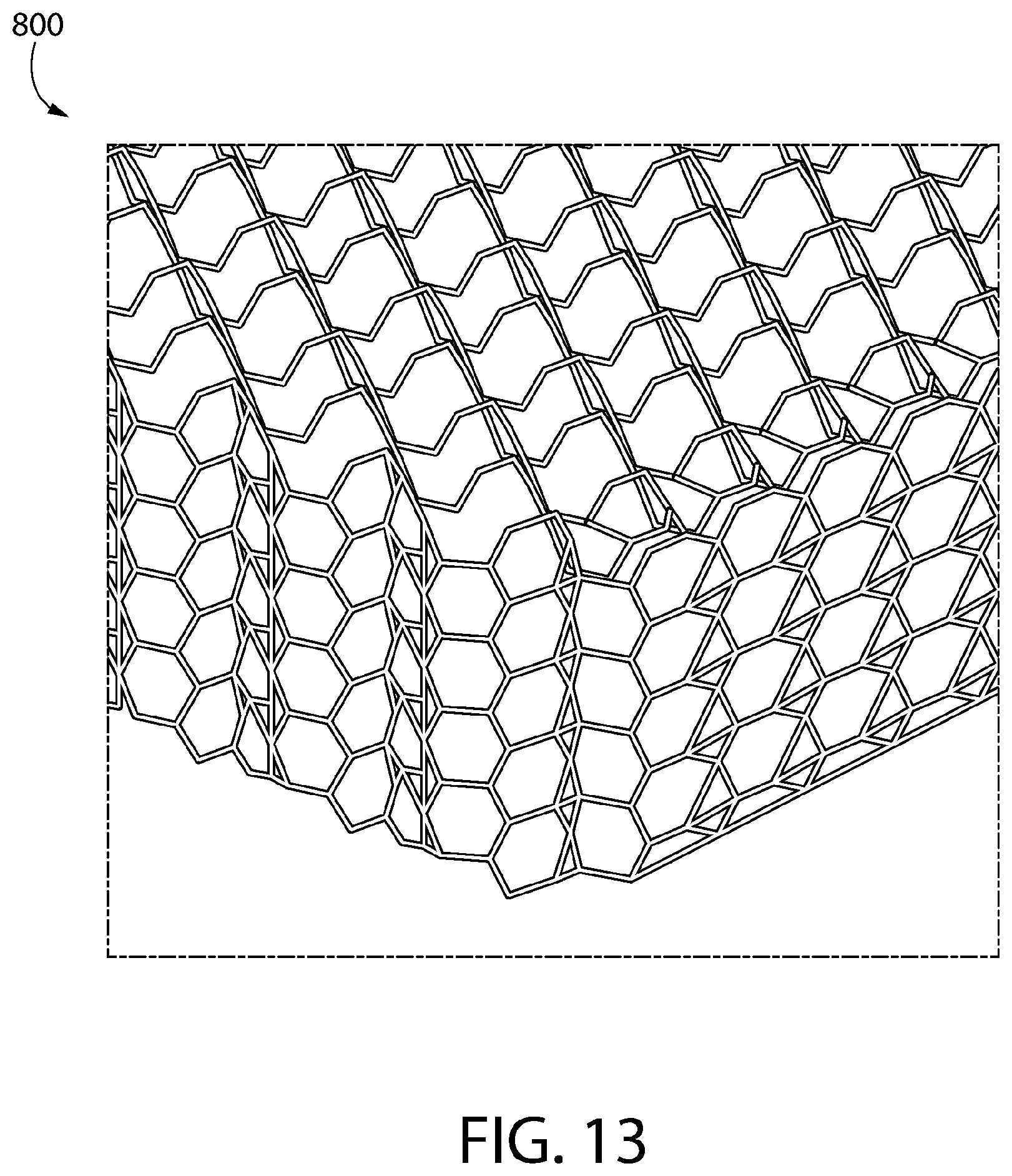 Patent US12564237 Figure 18 – Lattice structure for impact attenuation