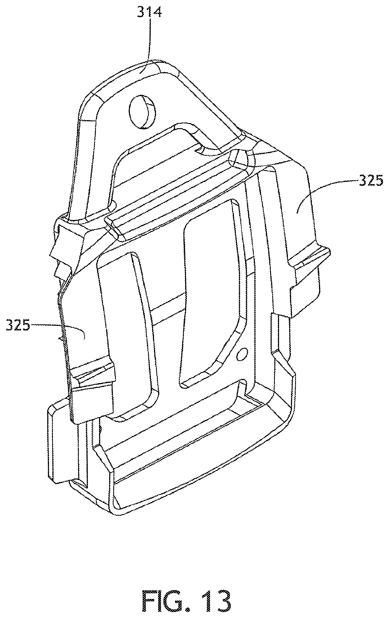 Patent US12564238 Figure 13 – Helmet mounted visor assembly