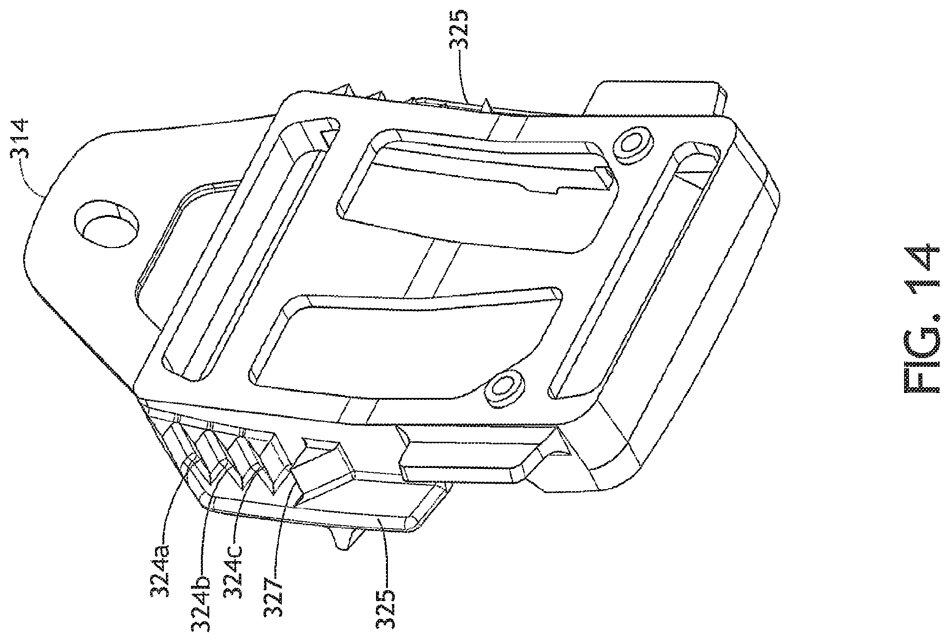 Patent US12564238 Figure 14 – Helmet mounted visor assembly