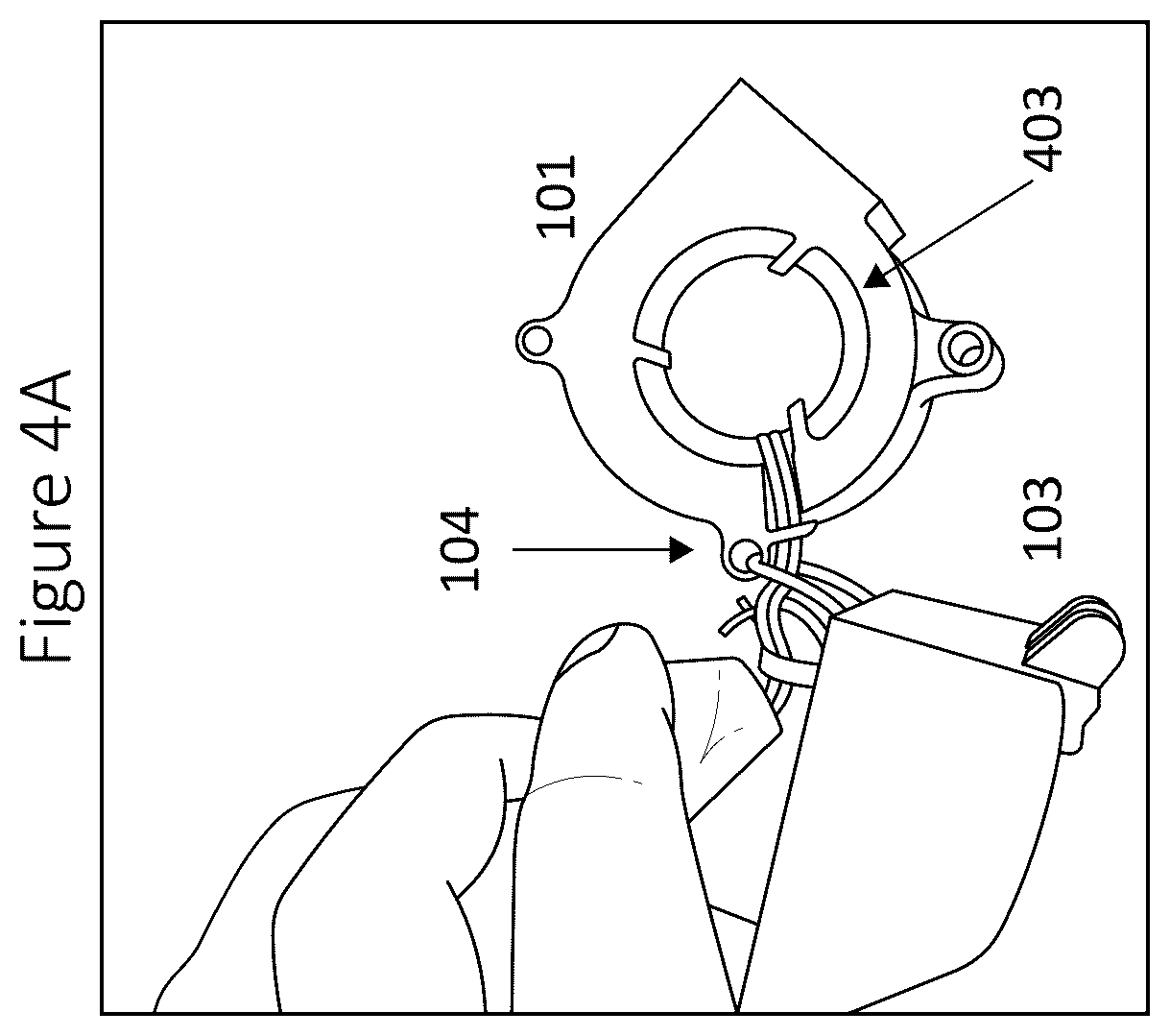 Patent US12564239 Figure 8 – Wearable air flow safety system