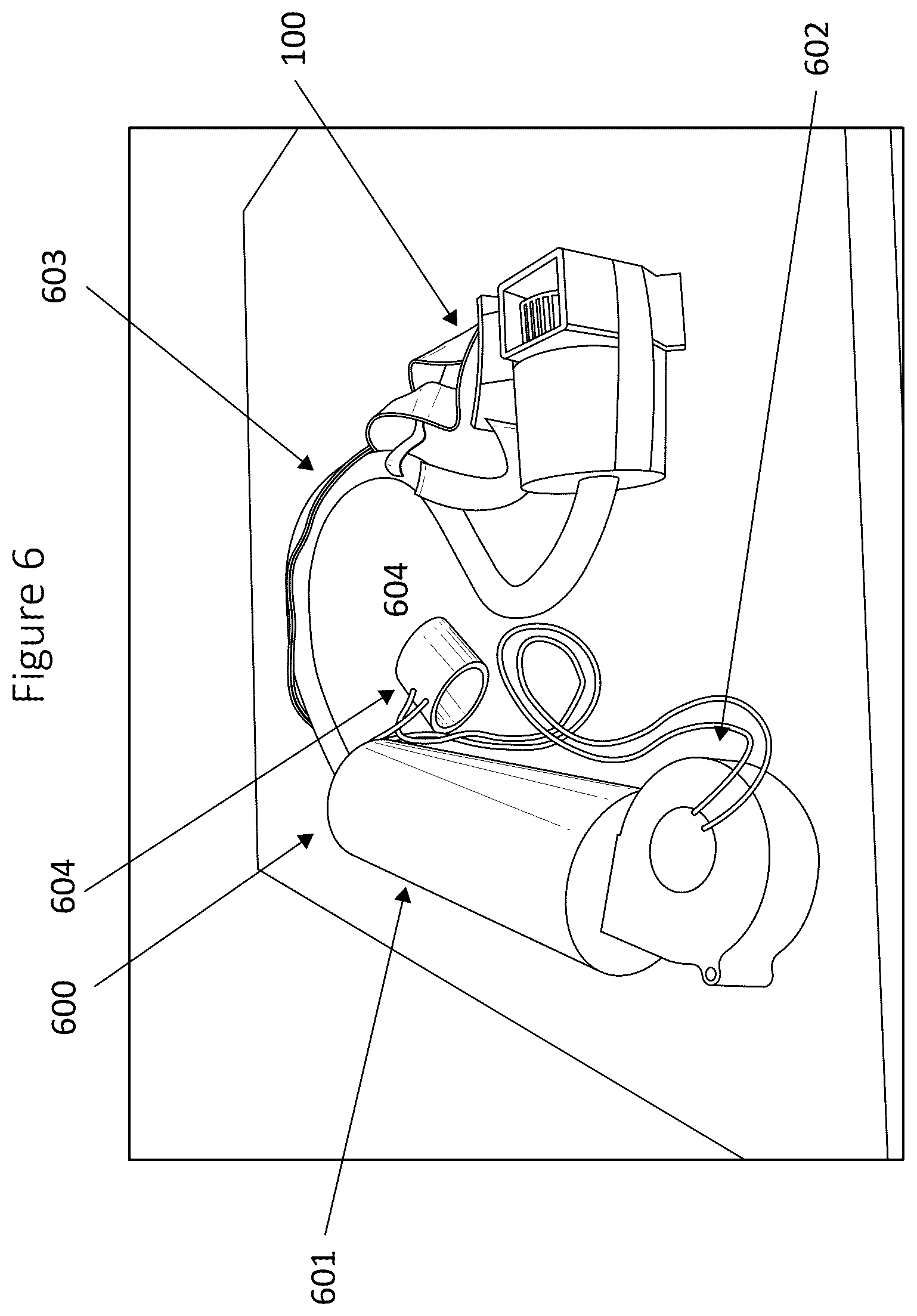 Patent US12564239 Figure 11 – Wearable air flow safety system