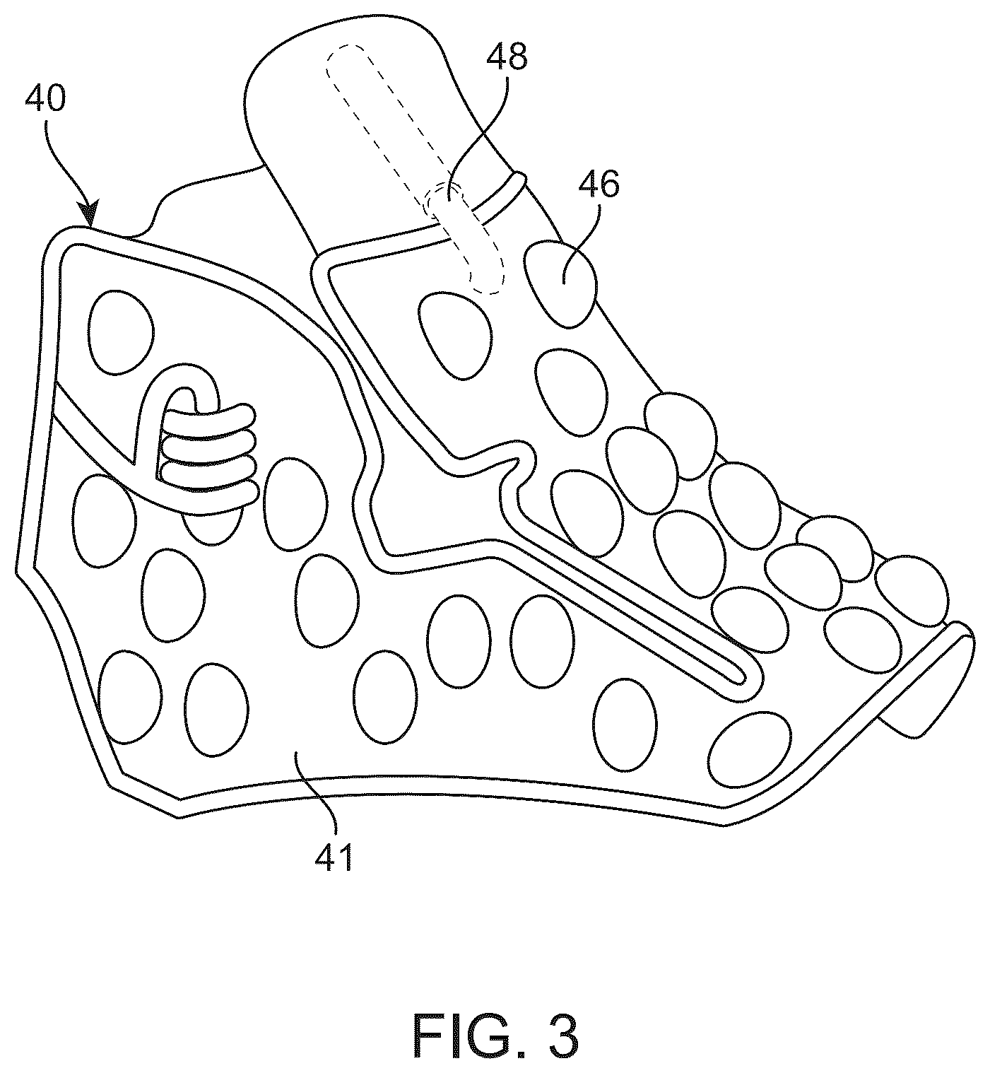 Patent US12564240 Figure 3 – Inflatable wading boots