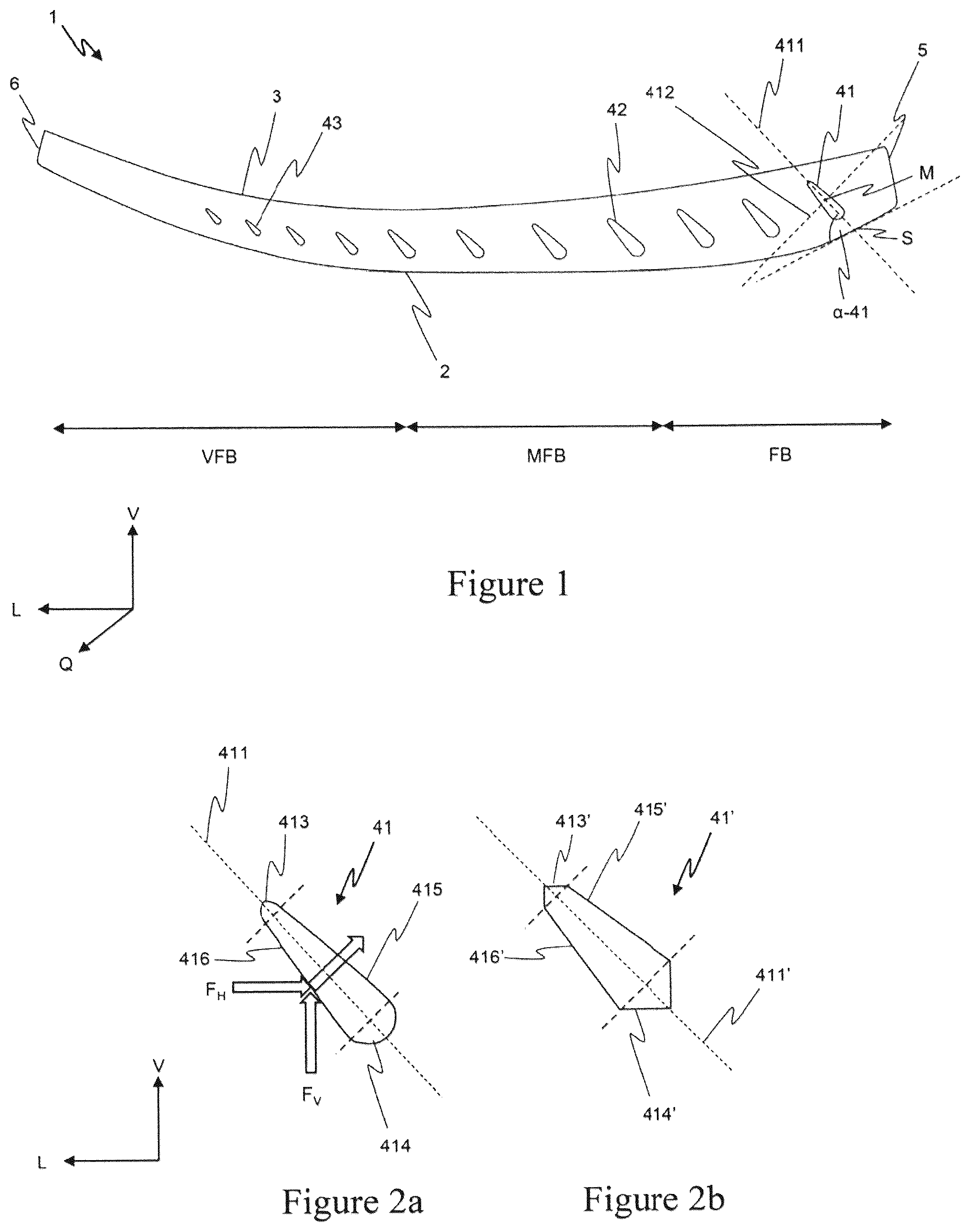 Patent US12564244 Figure 1 – Sole with horizontal and vertical damping function