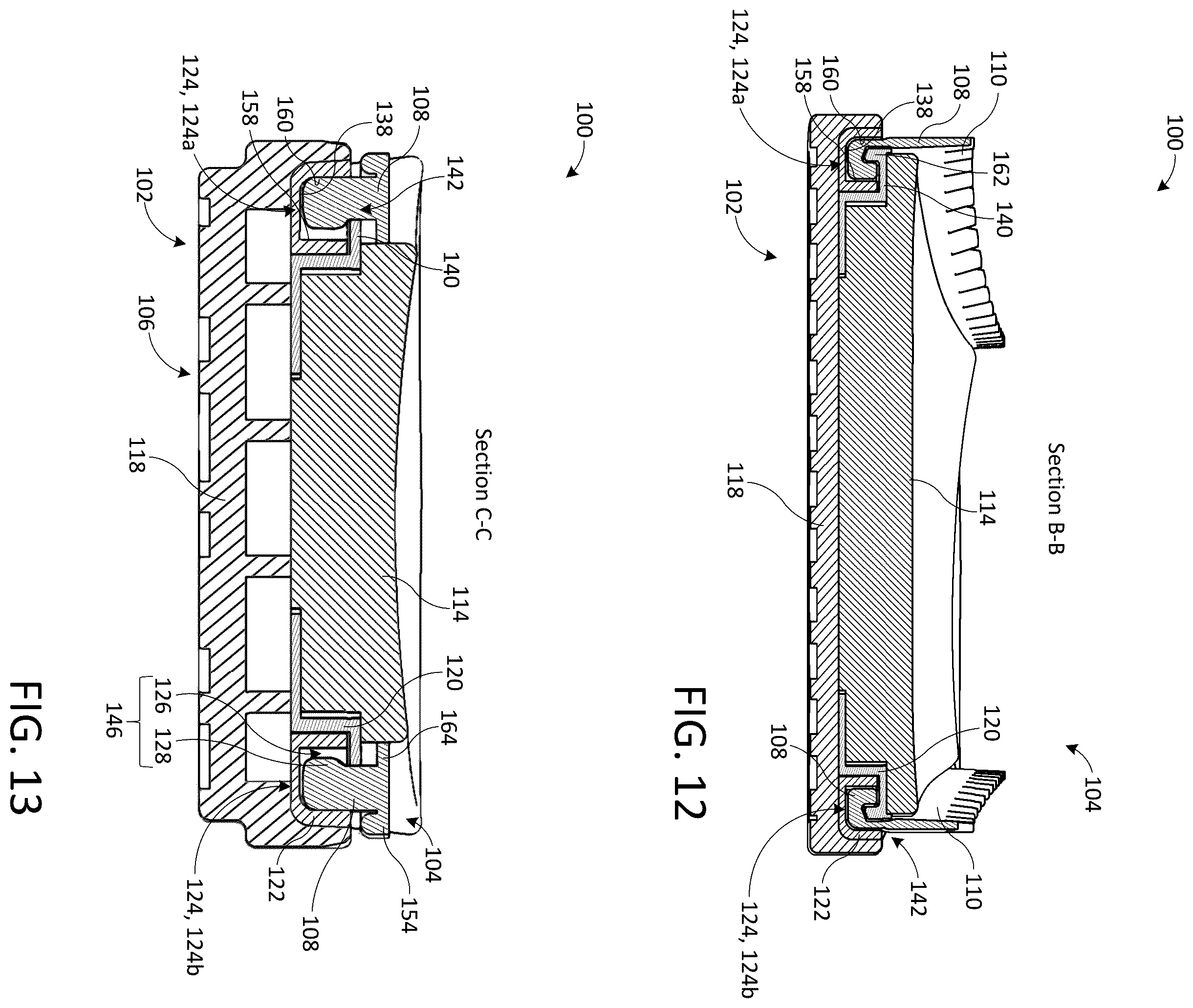 Patent US12564245 Figure 10 – Shoe with interchangeable upper