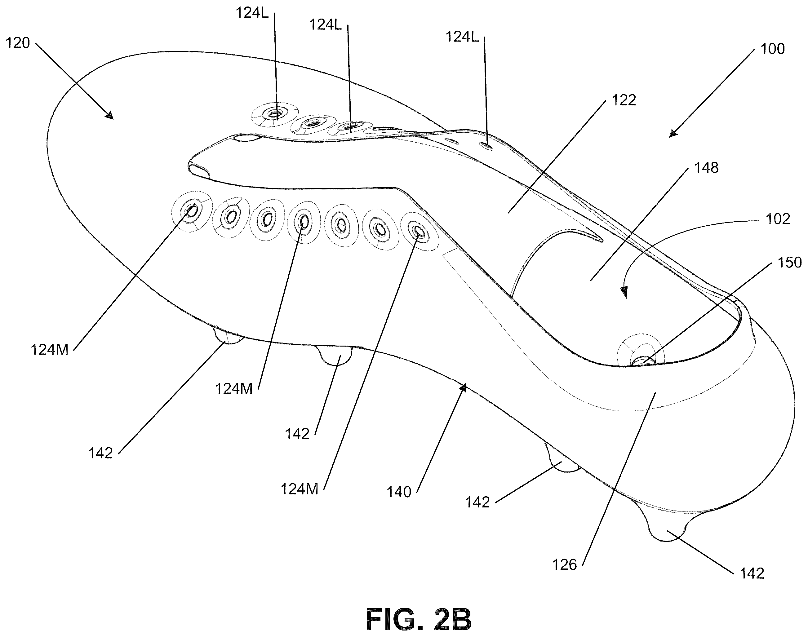 Patent US12564248 Figure 3 – Sole structures and articles of footwear having separate outsole and midsole components