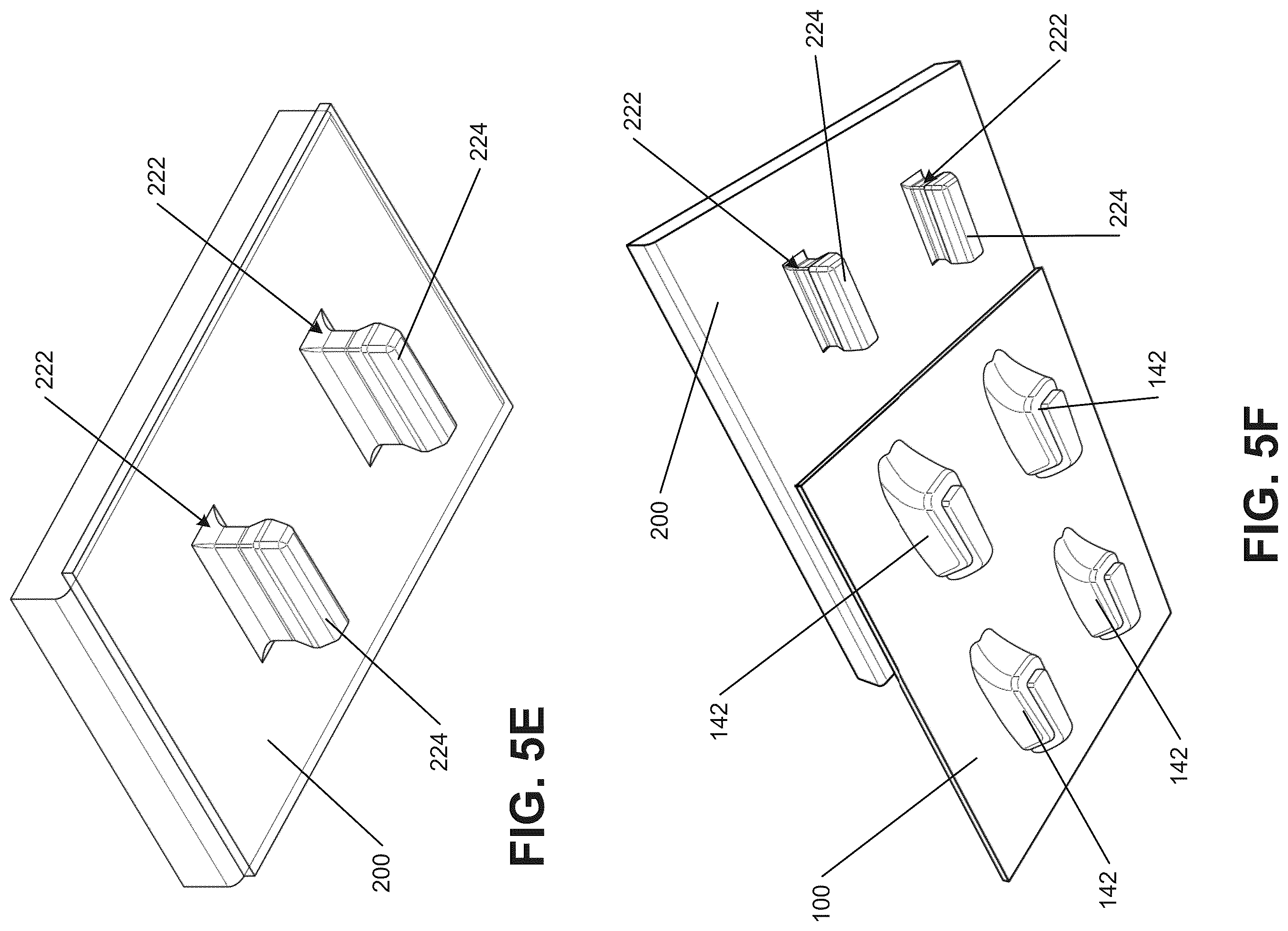 Patent US12564248 Figure 19 – Sole structures and articles of footwear having separate outsole and midsole components
