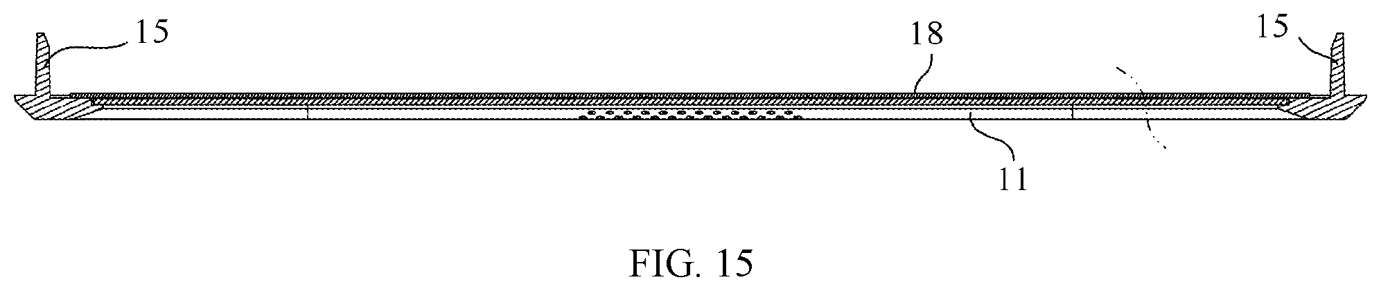Patent US12564251 Figure 15 – One-piece structure of shell and film