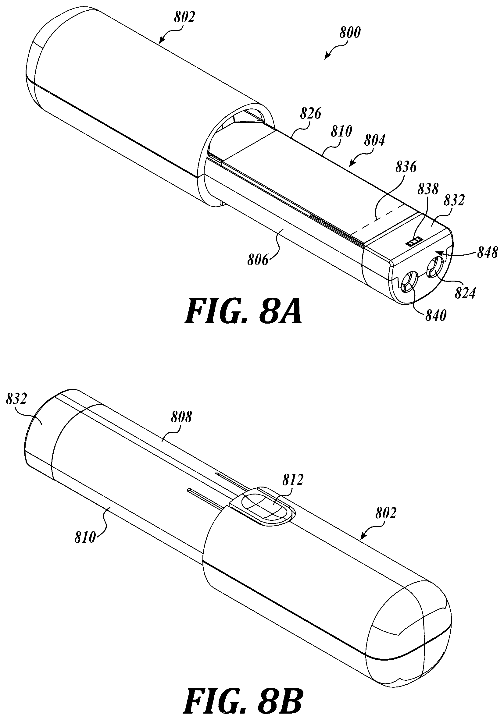 Patent US12564253 Figure 8 – Reusable cartridge systems, devices, and methods