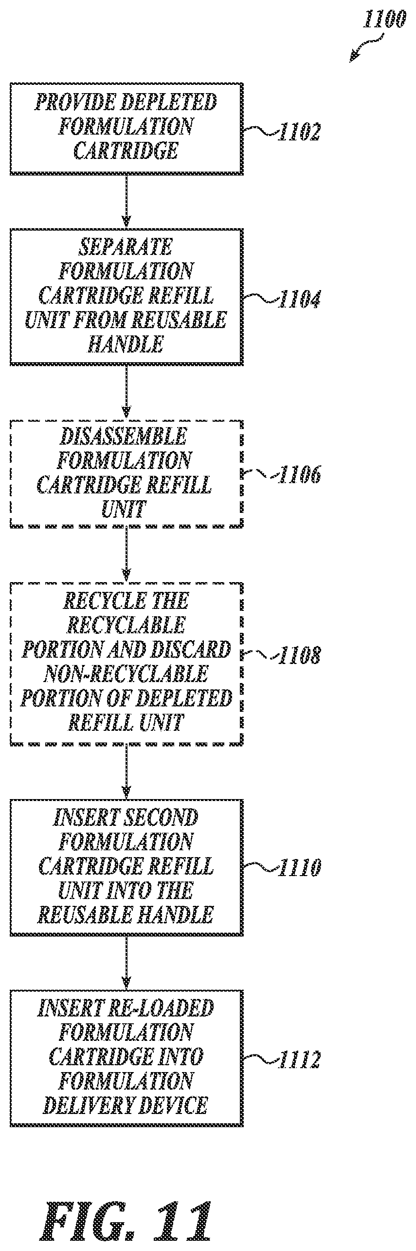 Patent US12564253 Figure 12 – Reusable cartridge systems, devices, and methods