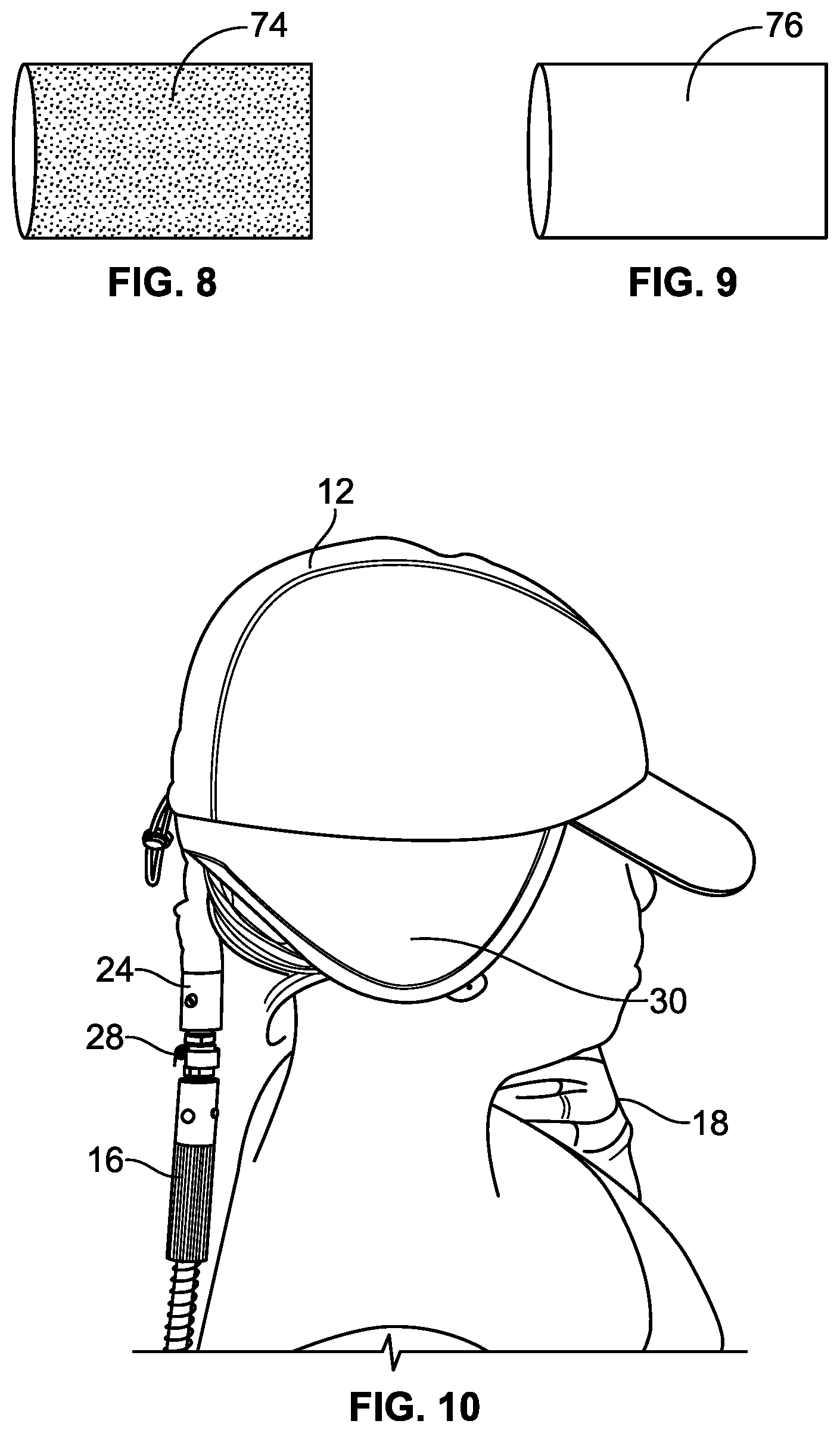 Patent US12564254 Figure 6 – Apparatus for hair cooling and dehumidification