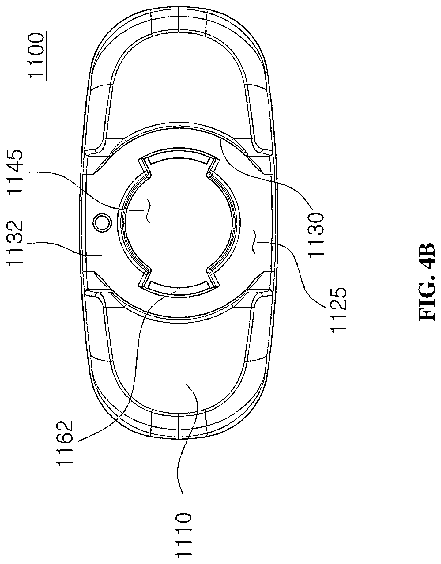 Patent US12564257 Figure 6 – Refill unit for sunscreen and refillable stick container having the same