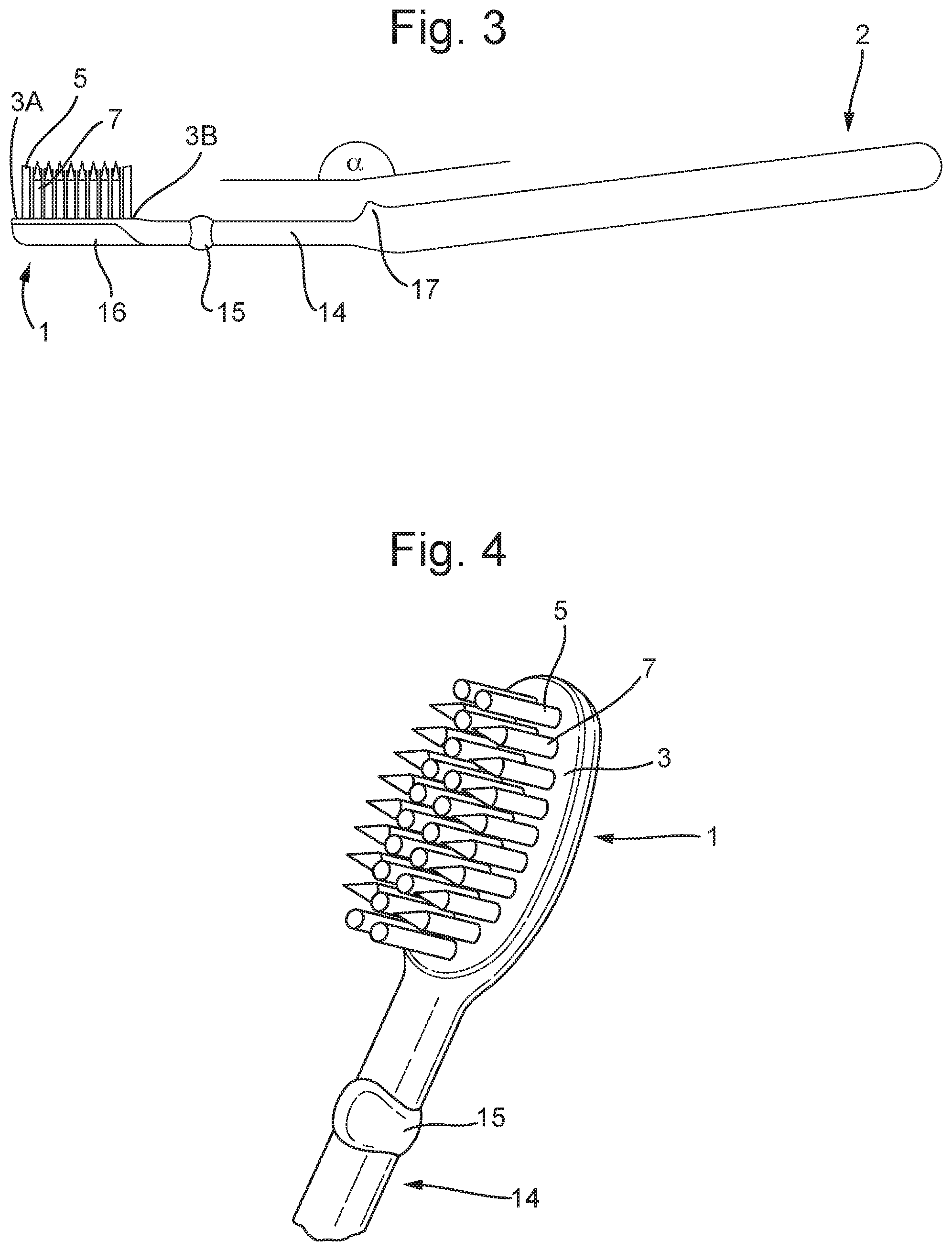 Patent US12564258 Figure 2 – Toothbrush head and method of manufacturing