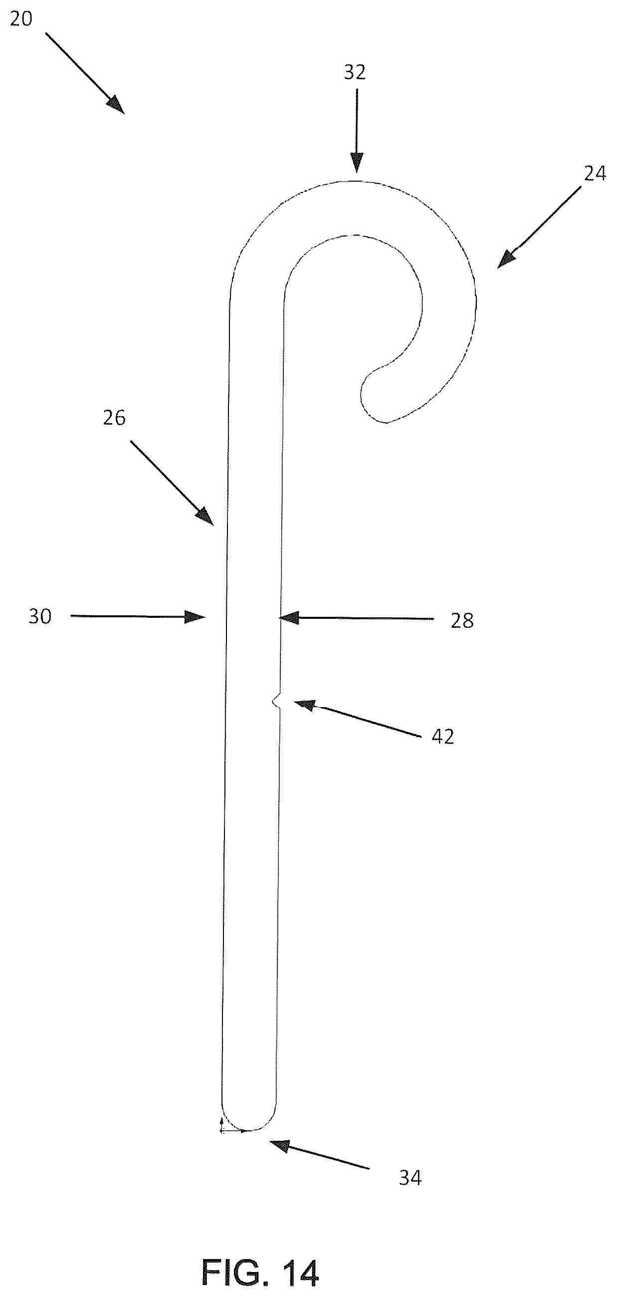 Patent US12564262 Figure 14 – Object hanging system and method