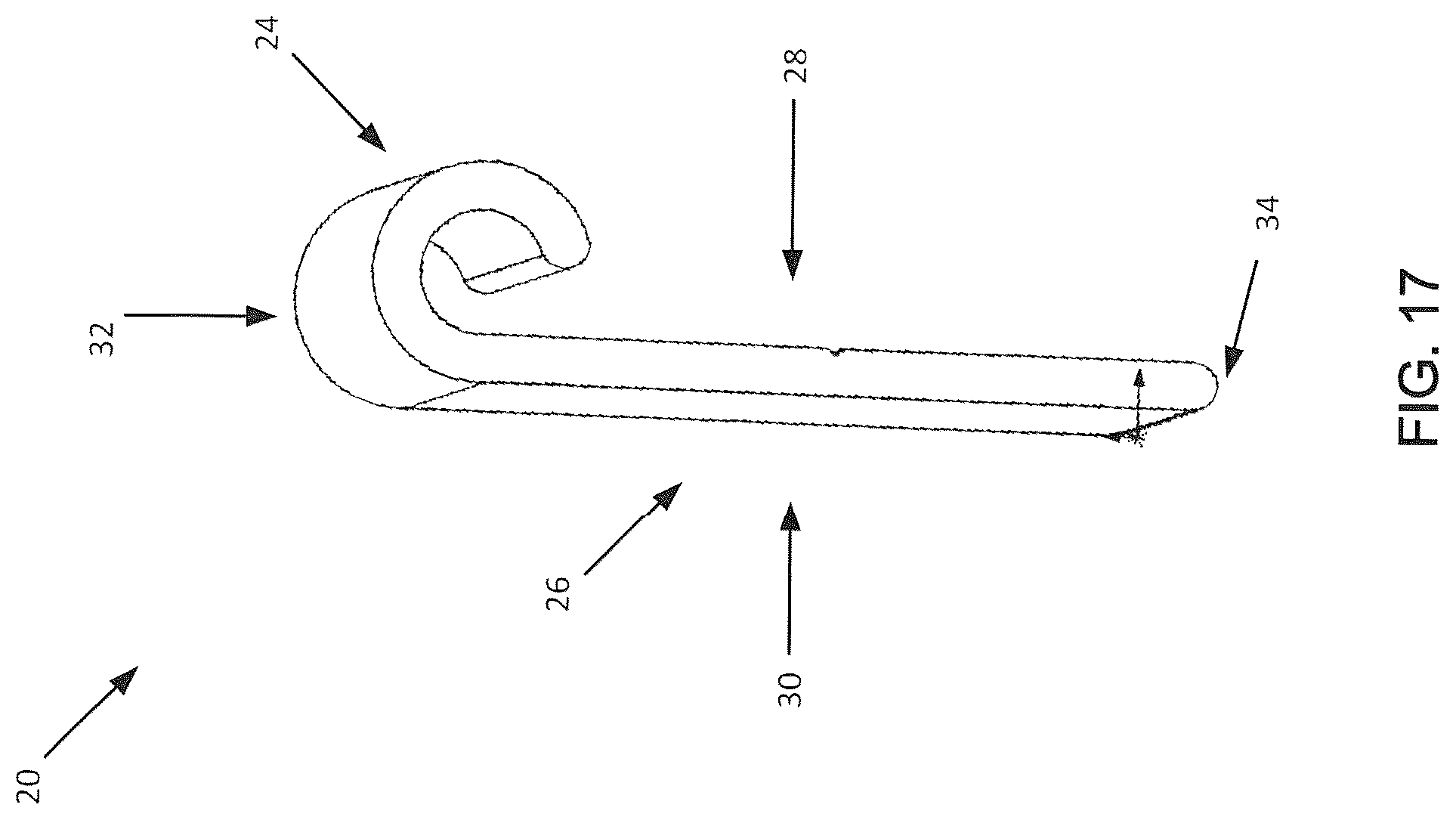 Patent US12564262 Figure 17 – Object hanging system and method