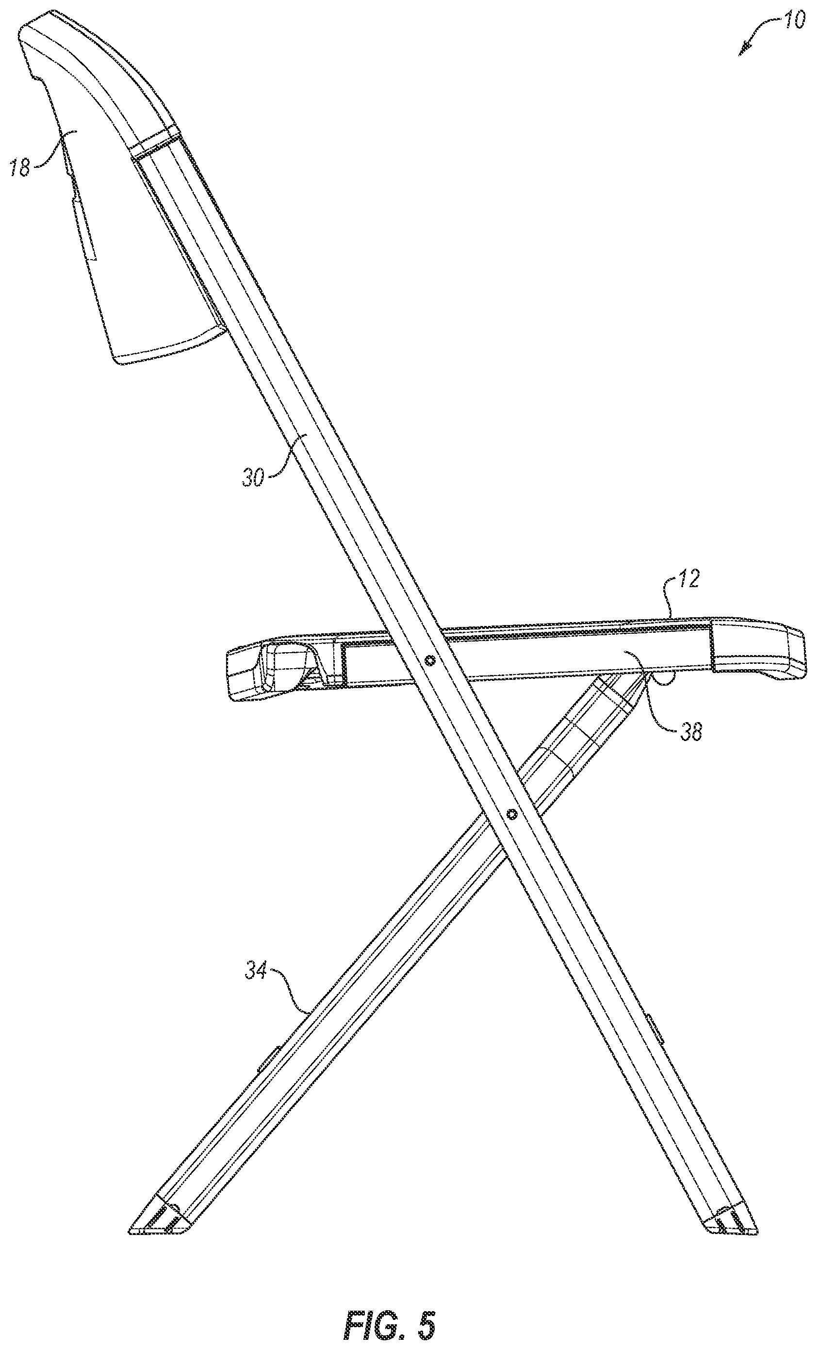 Patent US12564264 Figure 5 – Chair